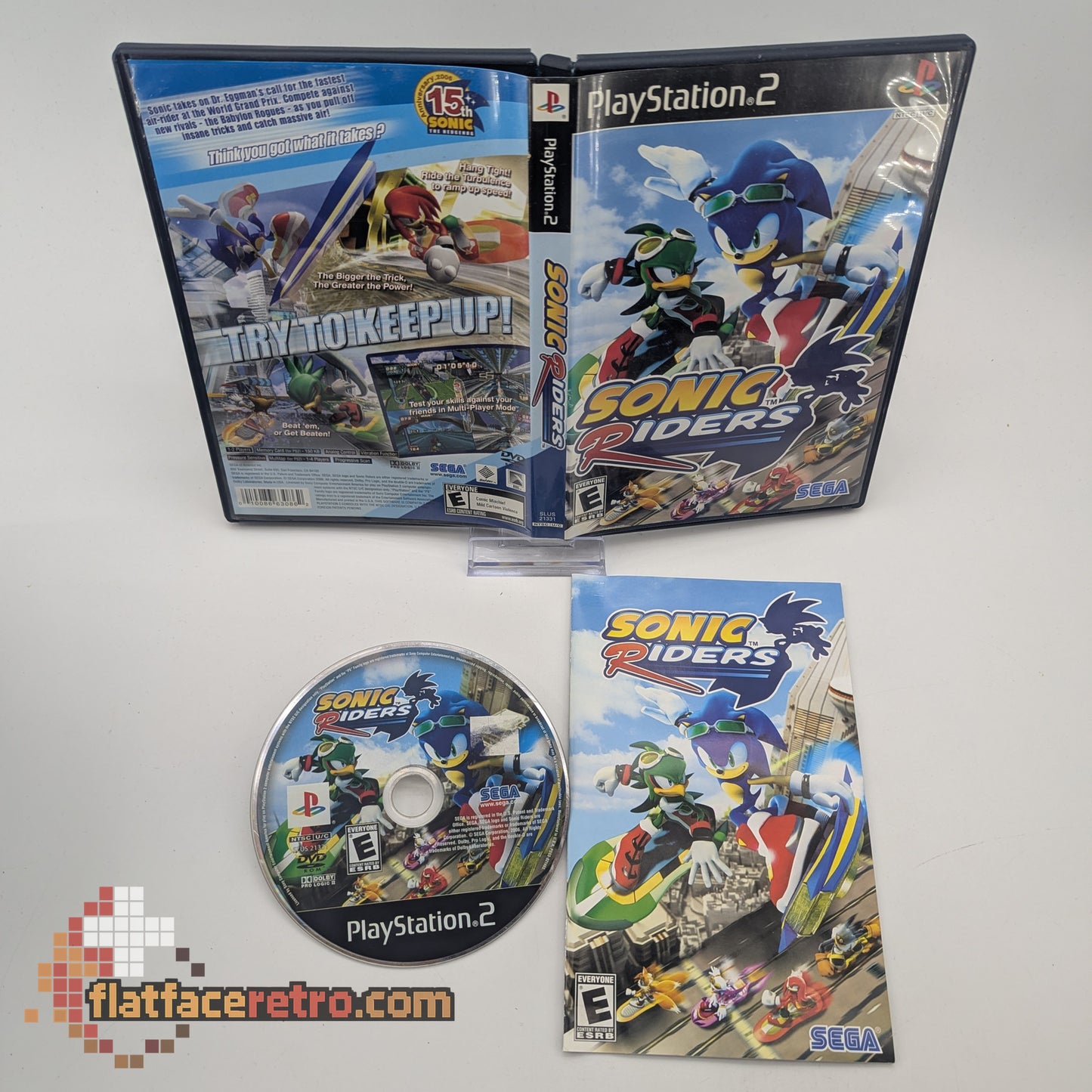 Sonic Riders - Sony PlayStation 2 - Complete