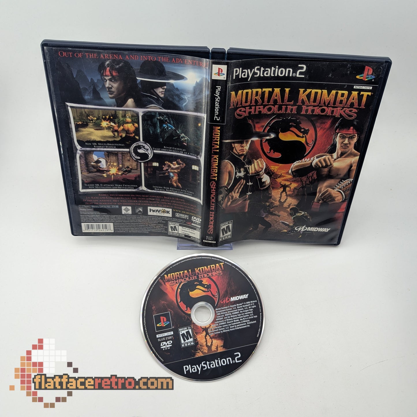 Mortal Kombat Shaolin Monks - Sony PlayStation 2 - Game and Box Only