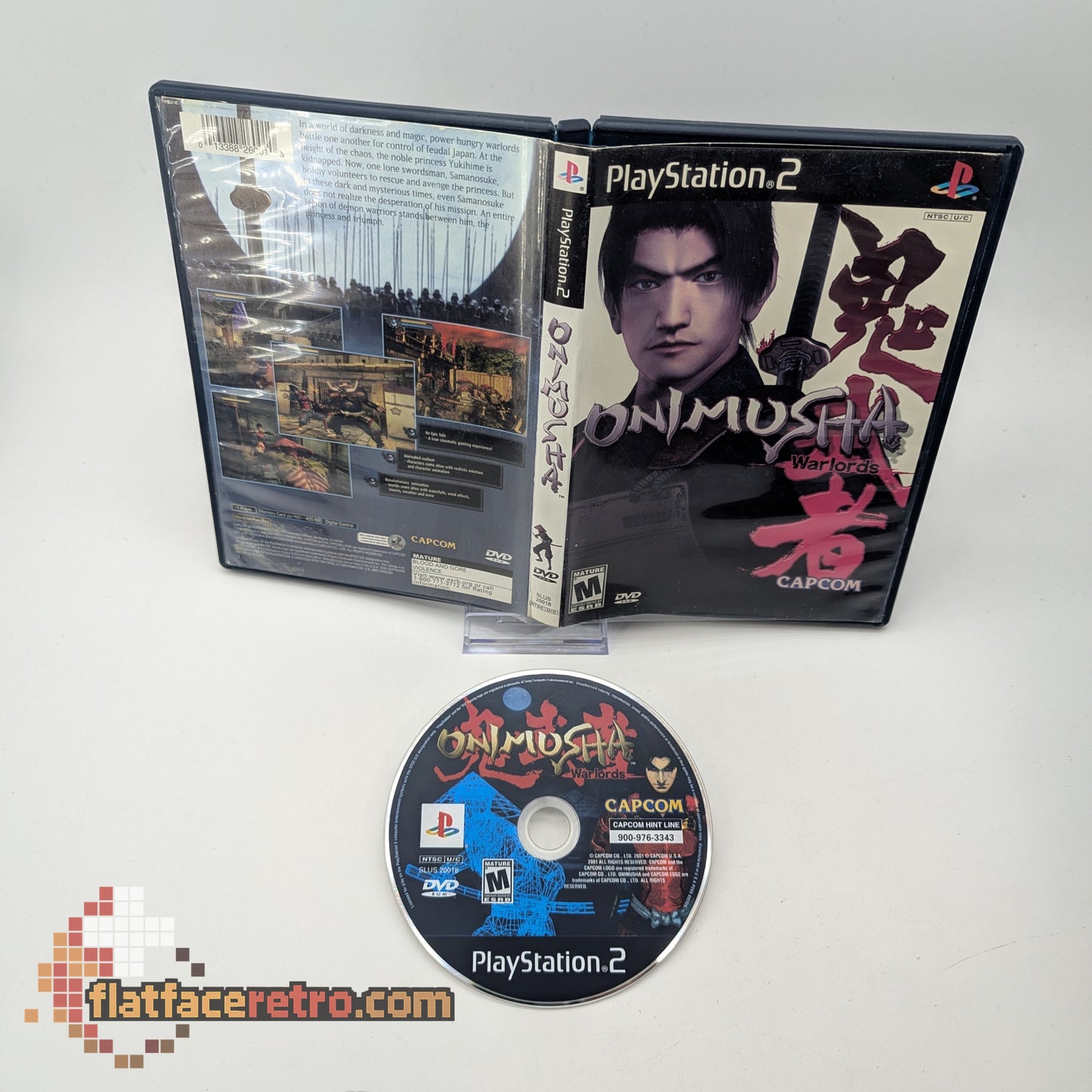 Onimusha Warlords - Sony PlayStation 2 - Game and Box Only