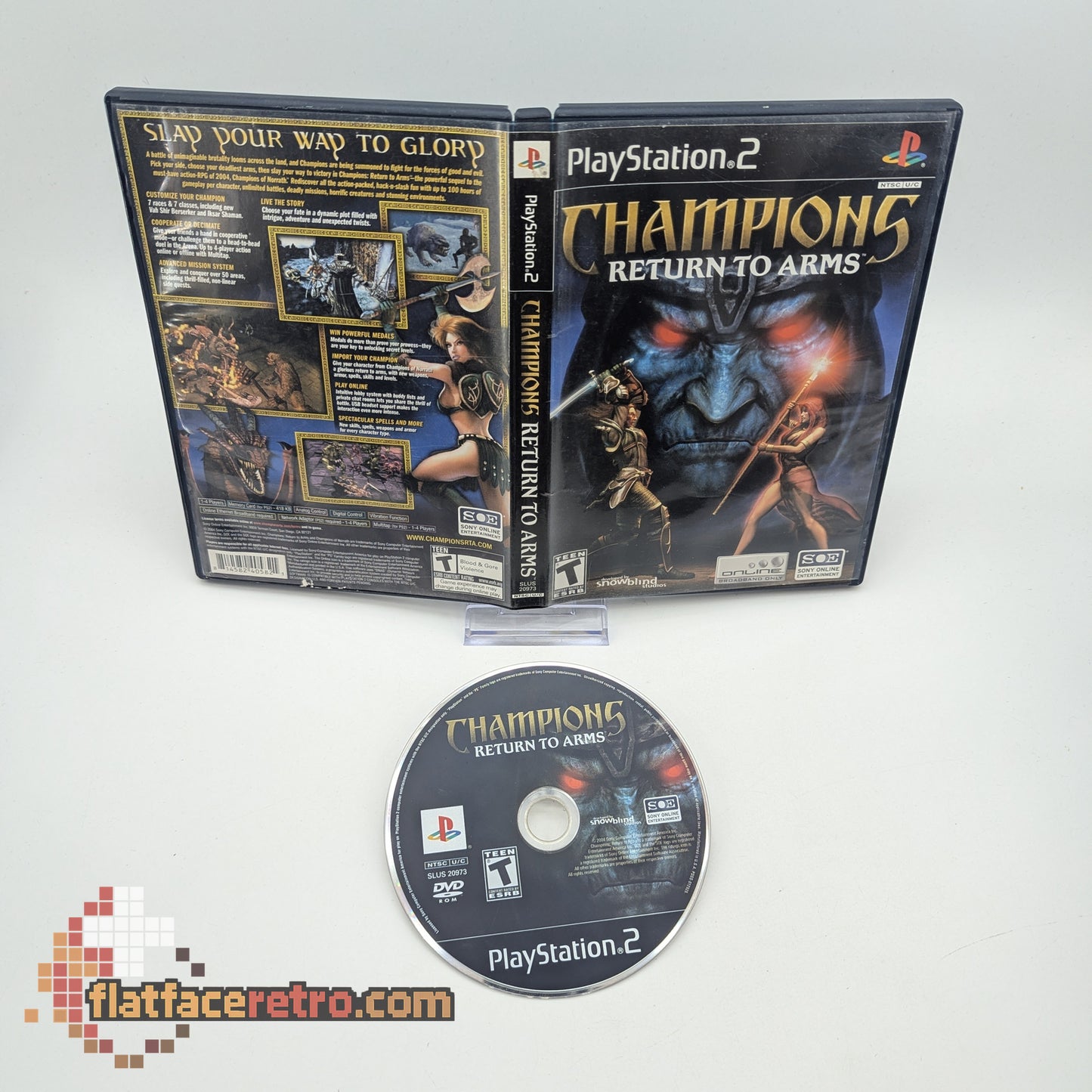Champions Return to Arms - Sony PlayStation 2 - Game and Box Only