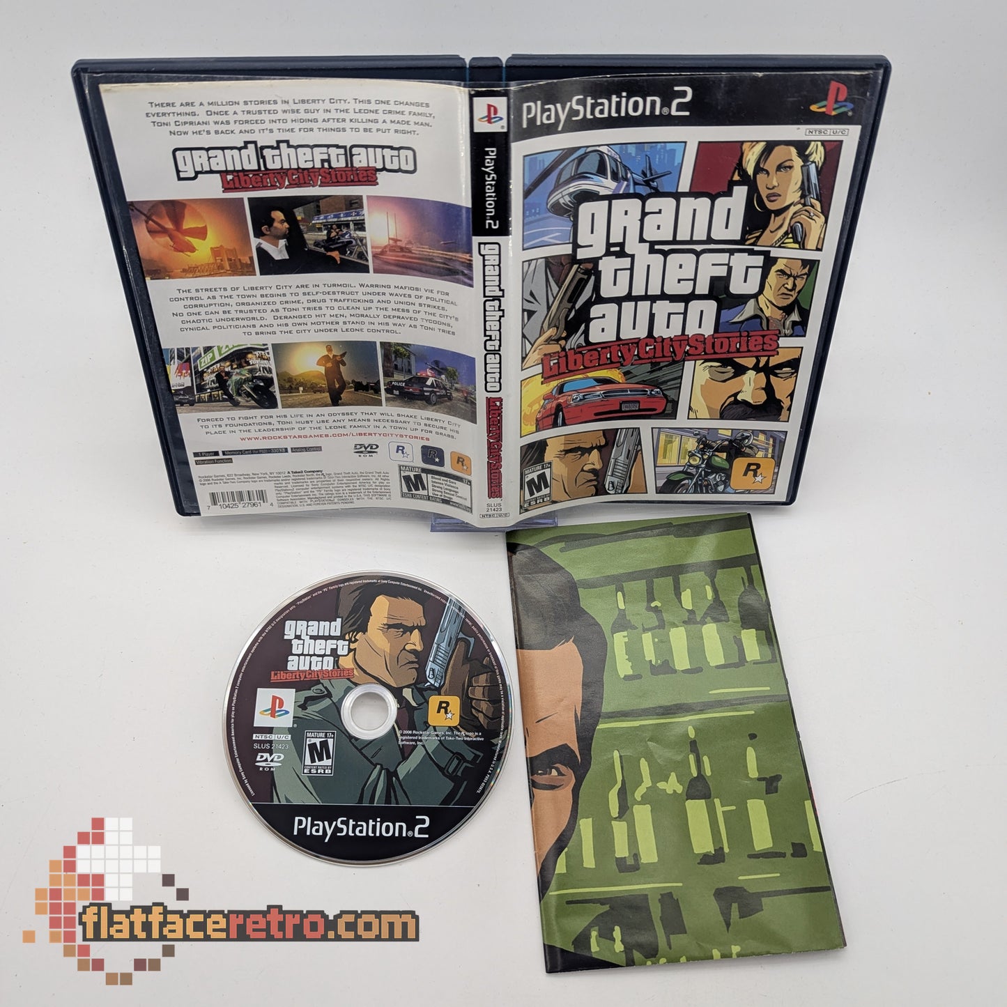 Grand Theft Auto Liberty City Stories - Sony PlayStation 2 - Game and Box Only
