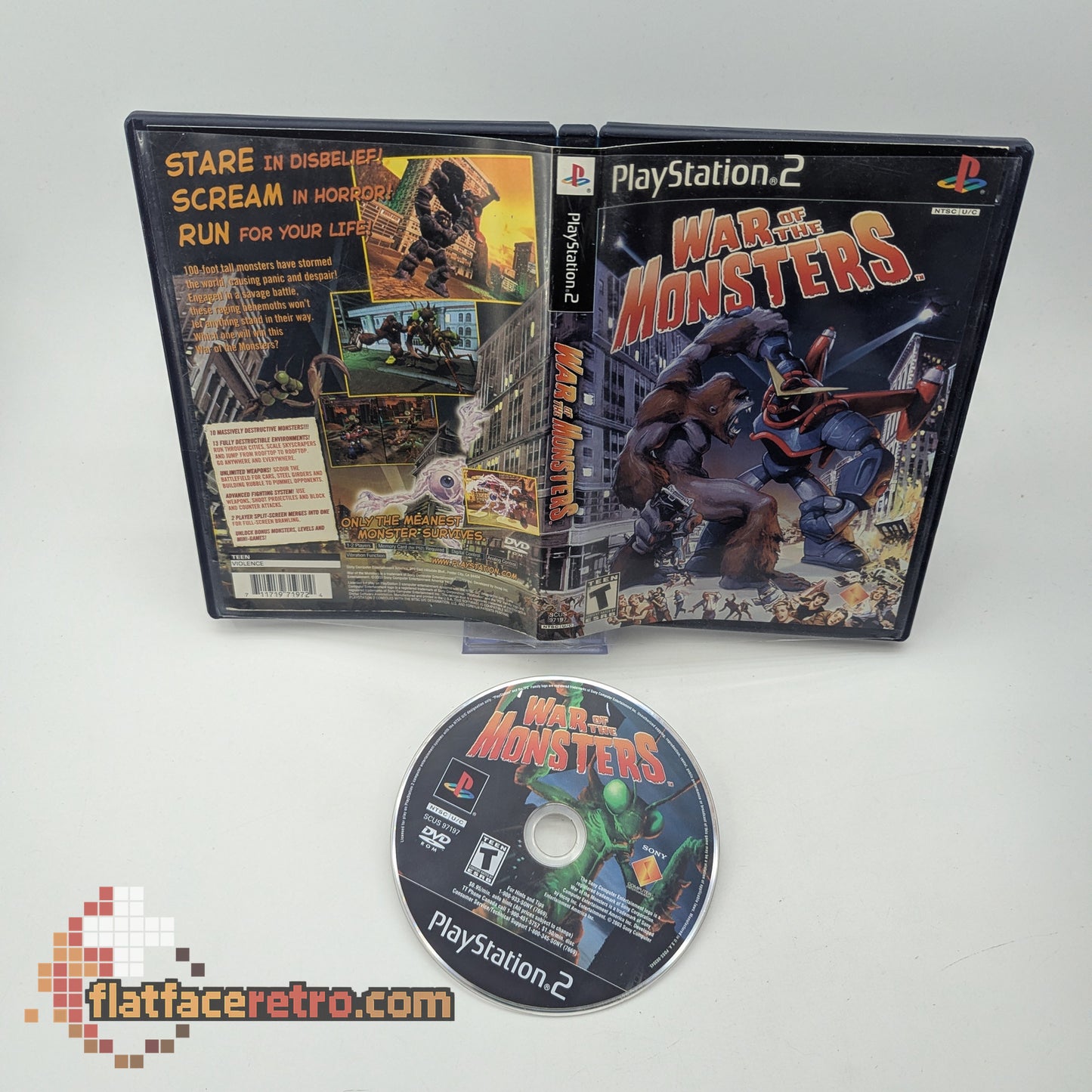 War of the Monsters - Sony PlayStation 2 - Game and Box Only