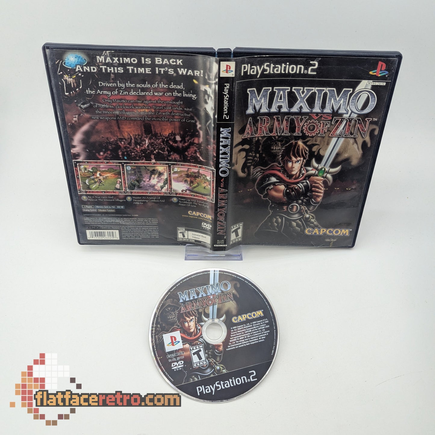 Maximo vs Army of Zin - Sony PlayStation 2 - Game and Box Only
