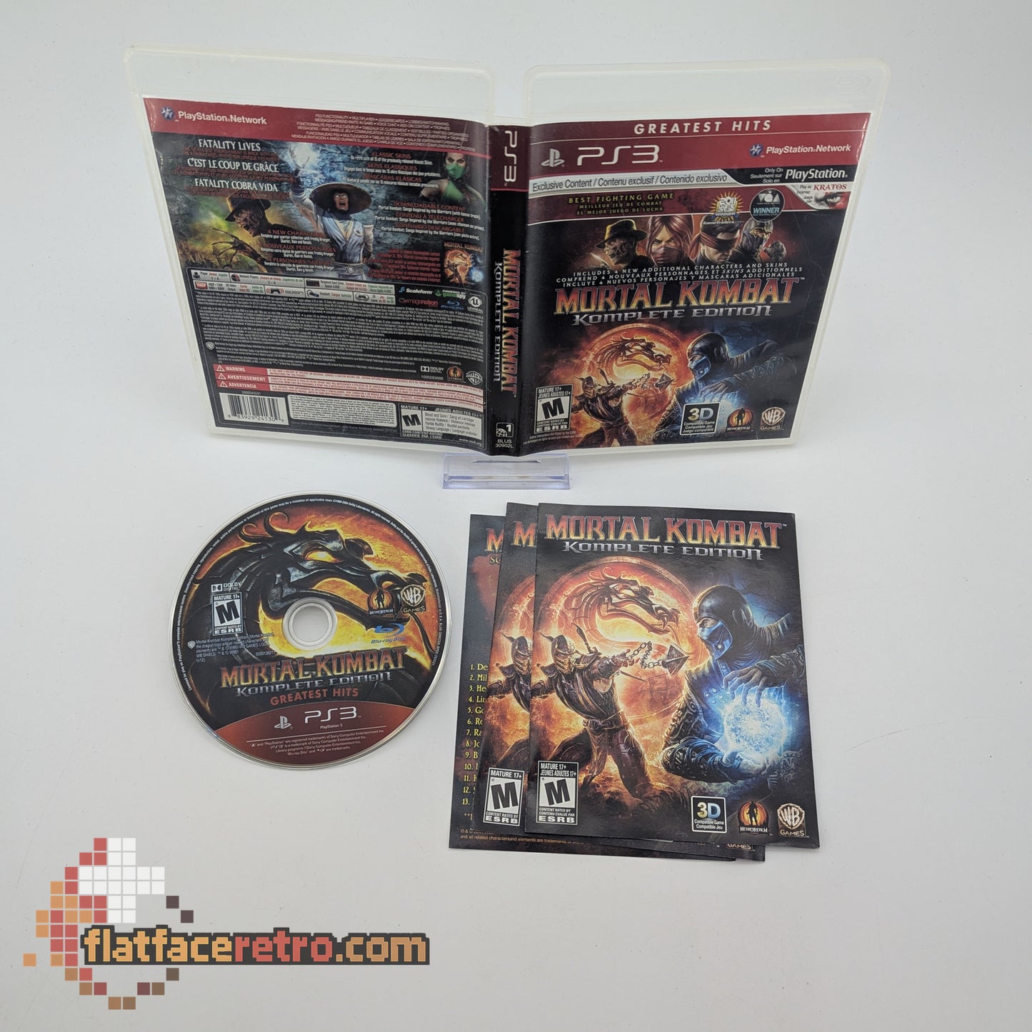 Mortal Kombat Komplete Edition - Sony PlayStation 3 - Complete