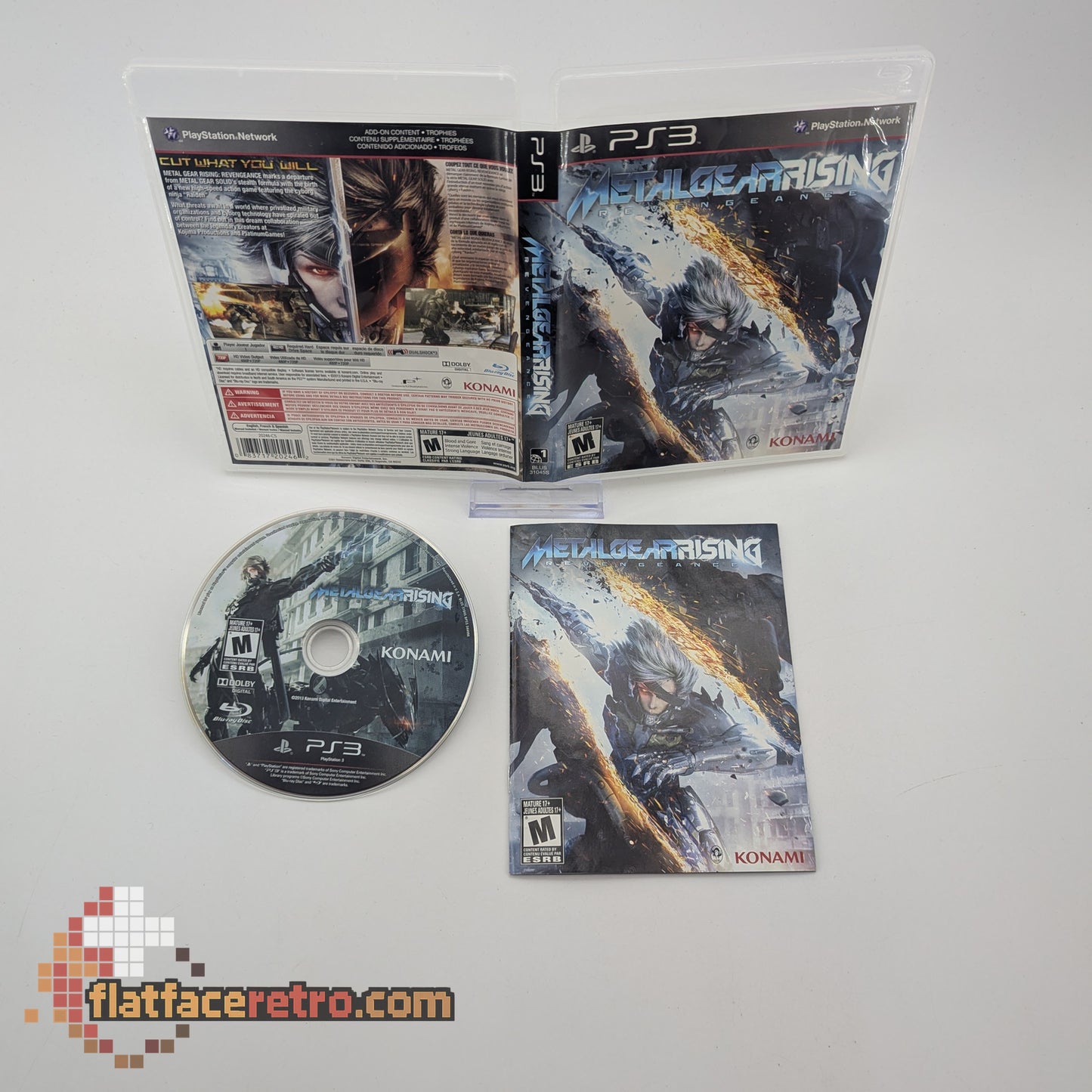 Metal Gear Rising: Revengeance - Sony PlayStation 3 - Complete