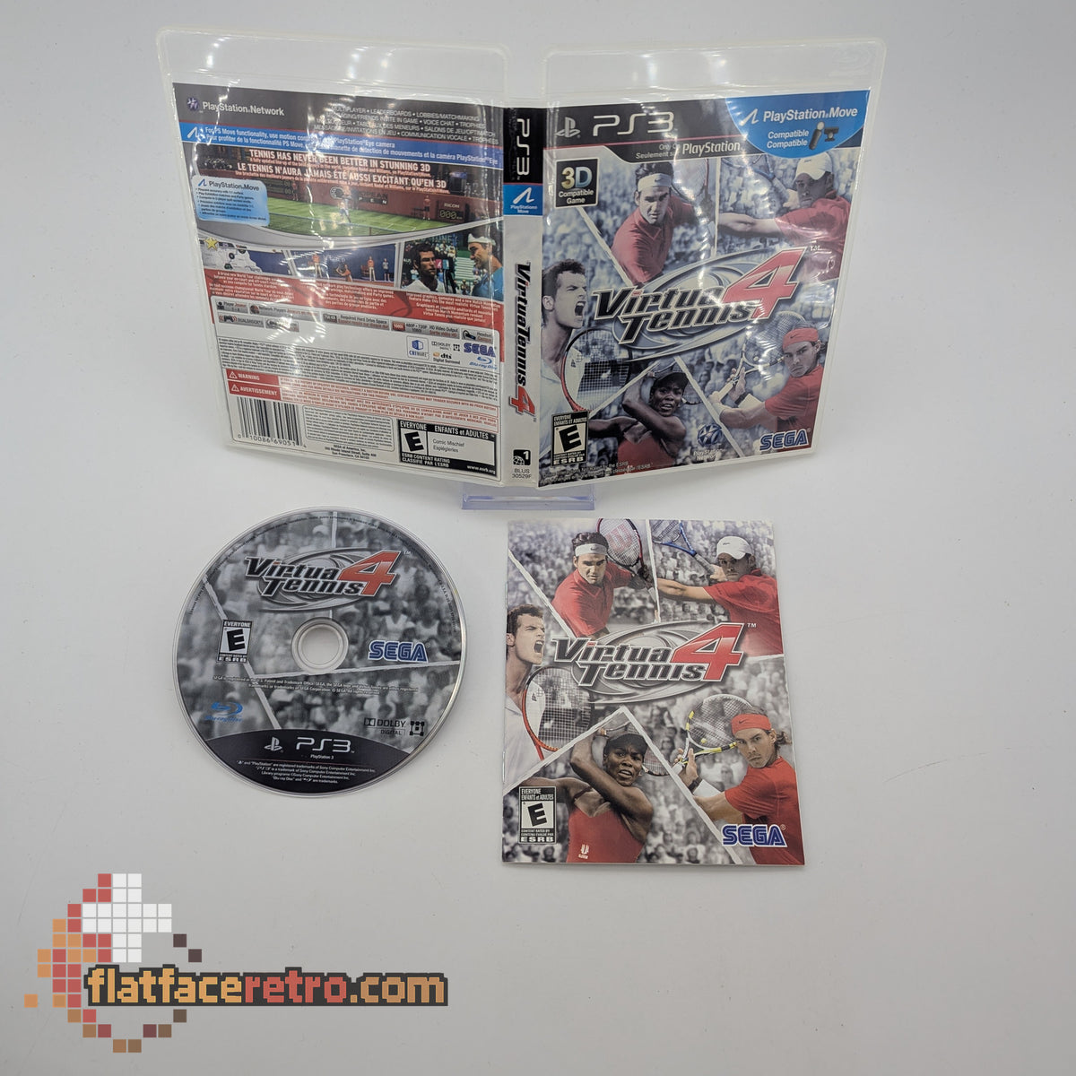 Virtua Tennis 4 - Sony PlayStation 3 - Complete