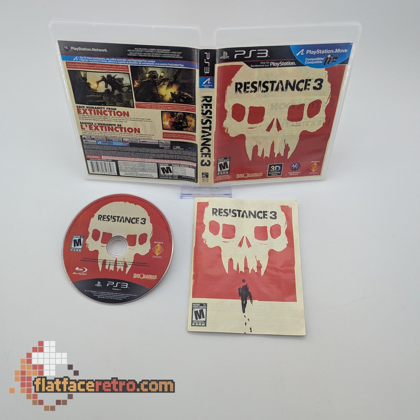 Resistance 3 - Sony PlayStation 3 - Complete