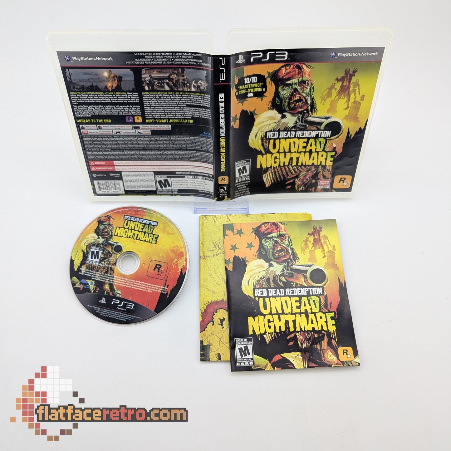 Red Dead Redemption Undead Nightmare - Sony PlayStation 3 - Complete