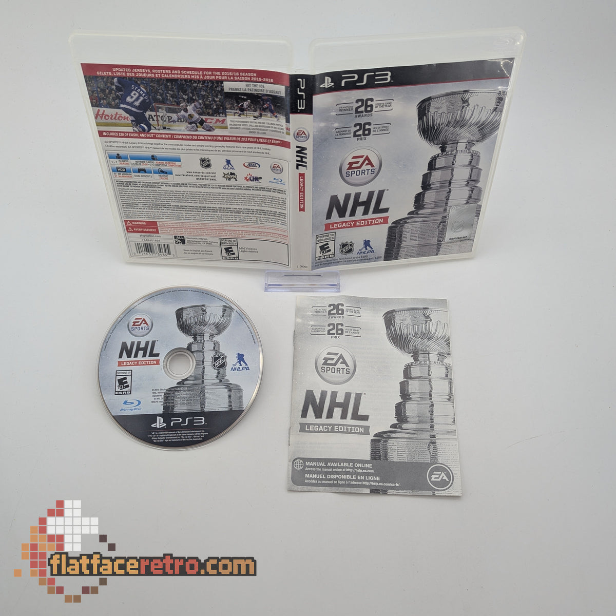 NHL Legacy Edition - Sony PlayStation 3 - Complete