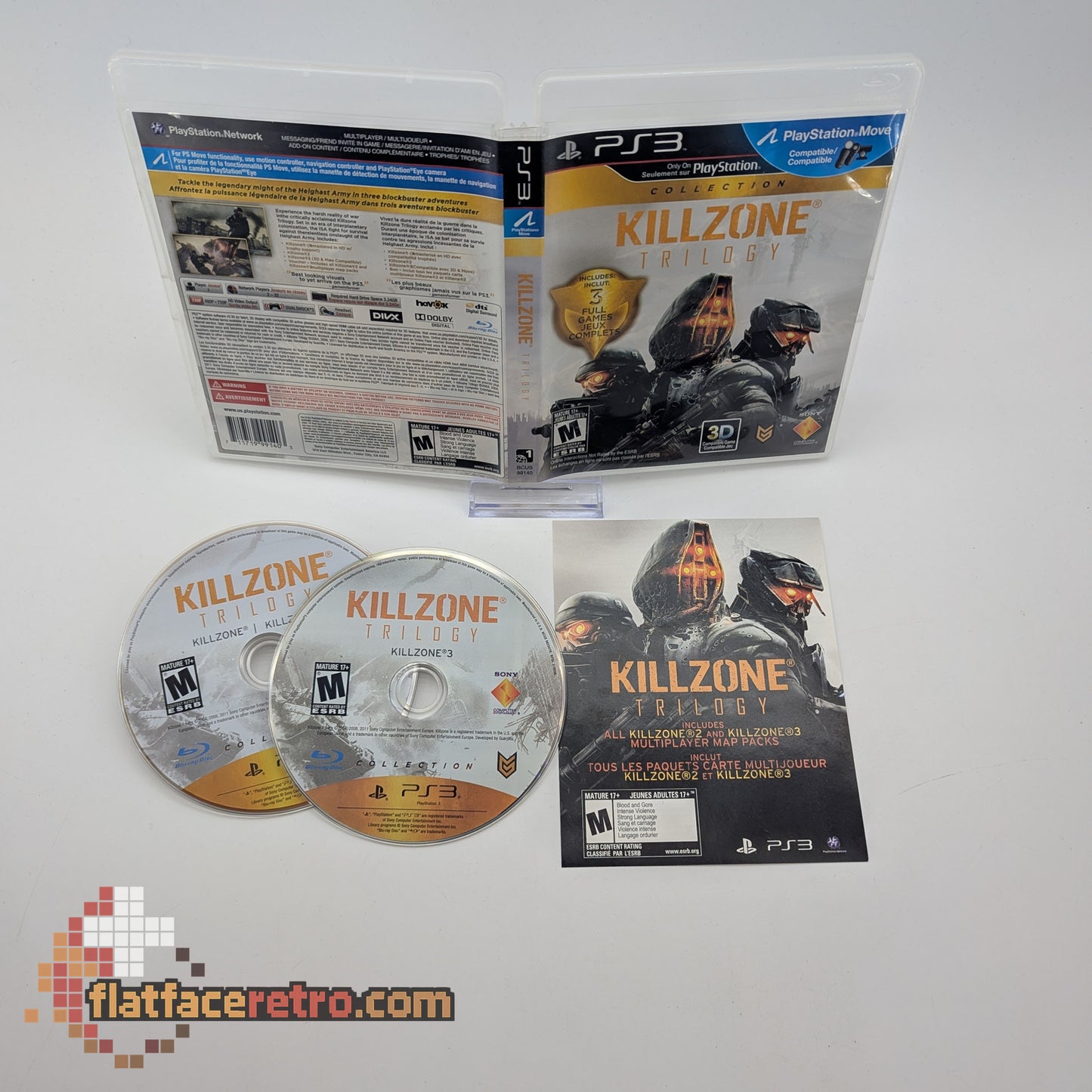 Killzone Trilogy Collection - Sony PlayStation 3 - Complete