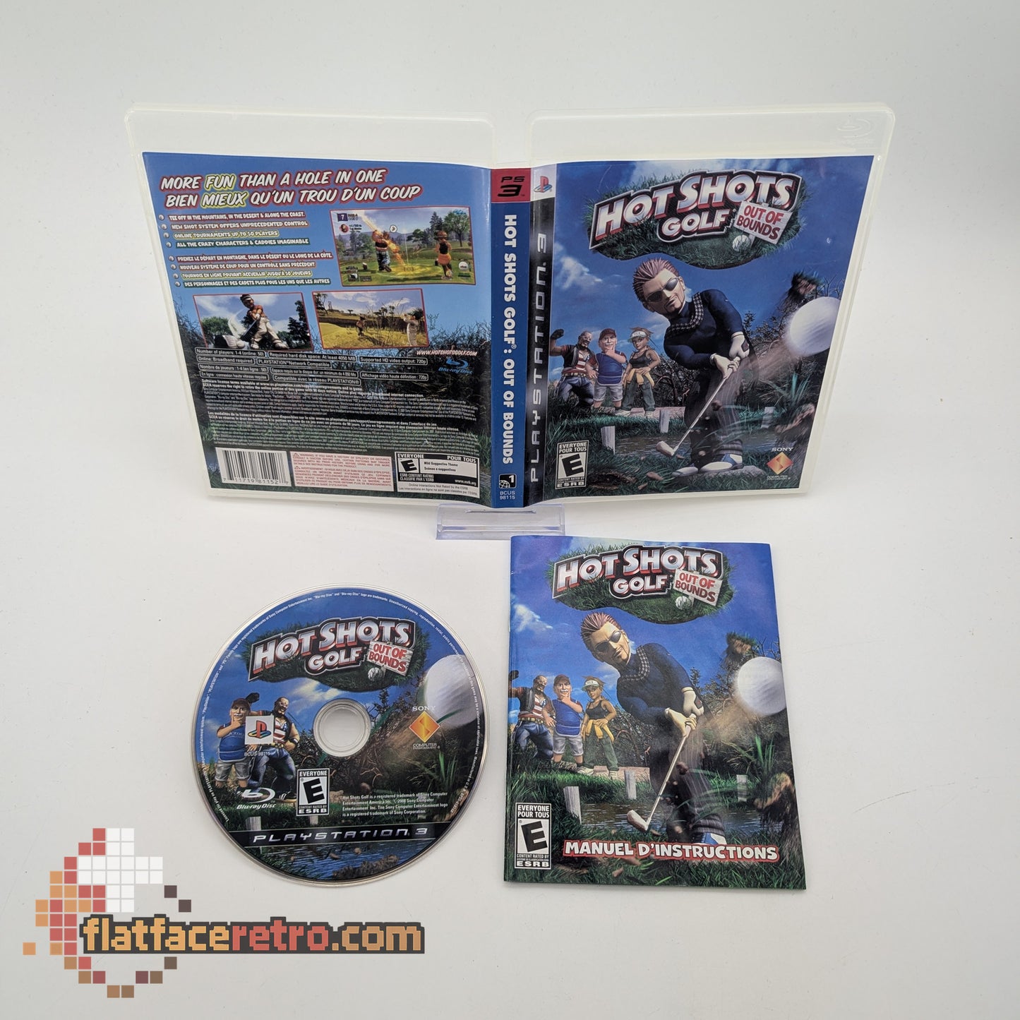 Hot Shots Golf Out of Bounds - Sony PlayStation 3 - Complete