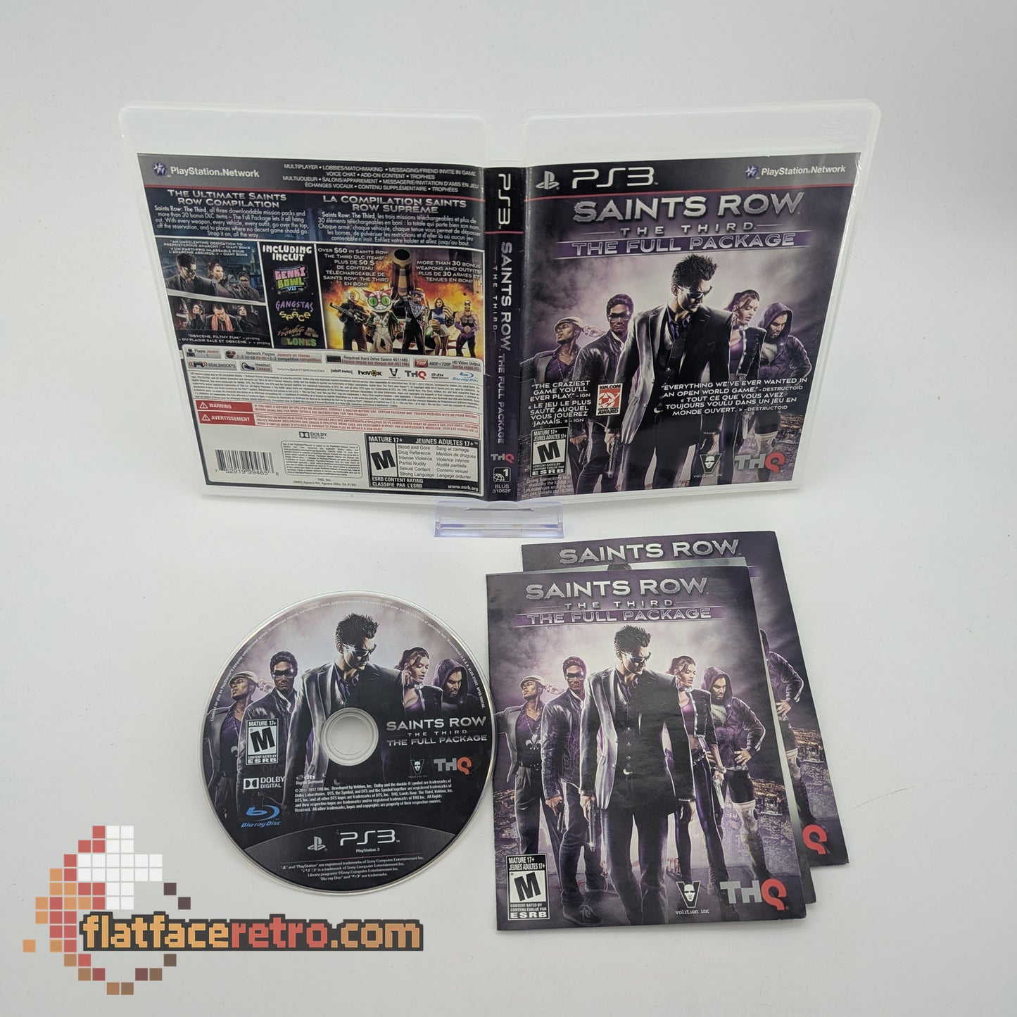 Saints Row: The Third: The Full Package - Sony PlayStation 3 - Complete