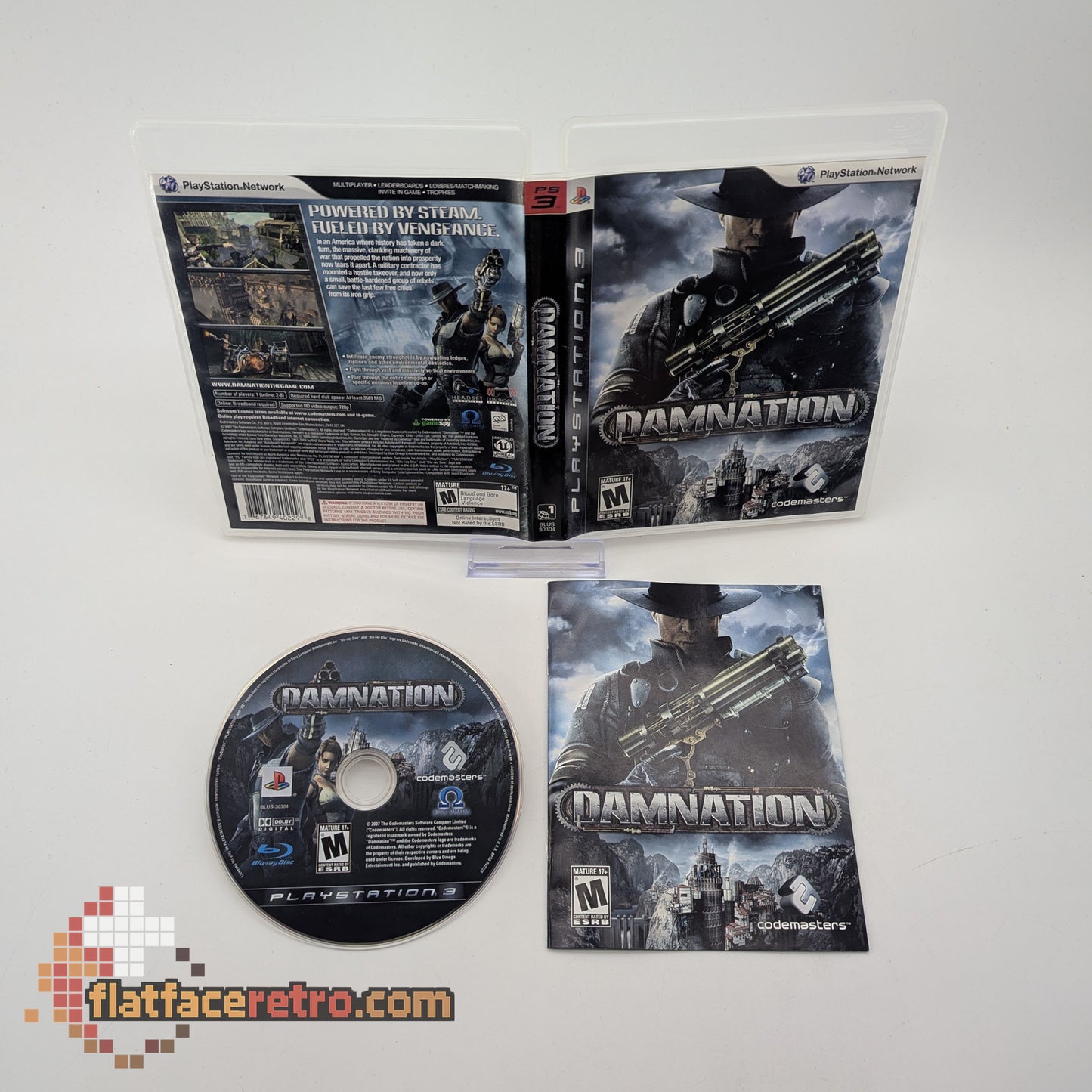 Damnation - Sony PlayStation 3 - Complete