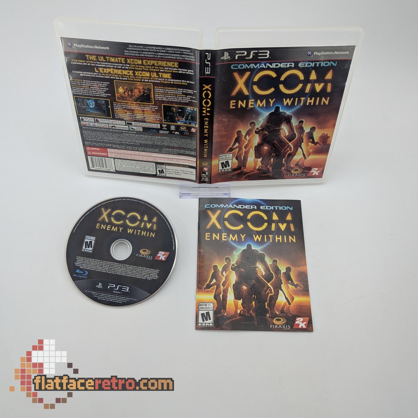 XCOM: Enemy Within: Commander Edition - Sony PlayStation 3 - Complete
