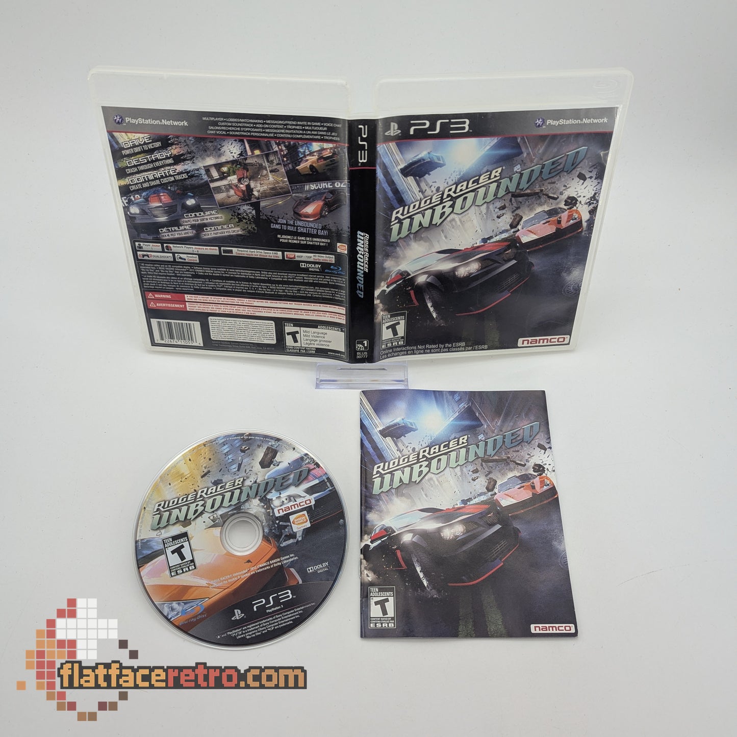 Ridge Racer Unbounded - Sony PlayStation 3 - Complete