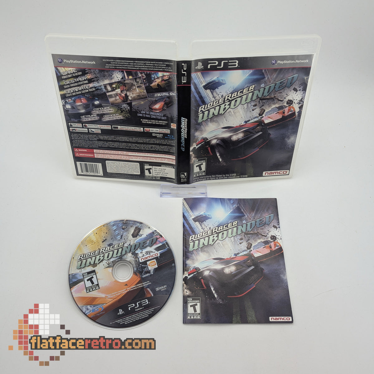 Ridge Racer Unbounded - Sony PlayStation 3 - Complete