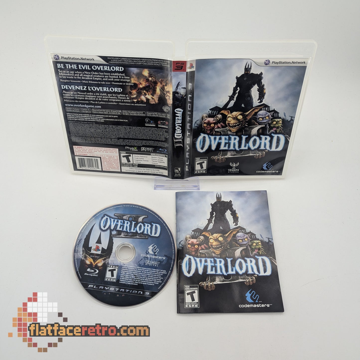 Overlord II - Sony PlayStation 3 - Complete