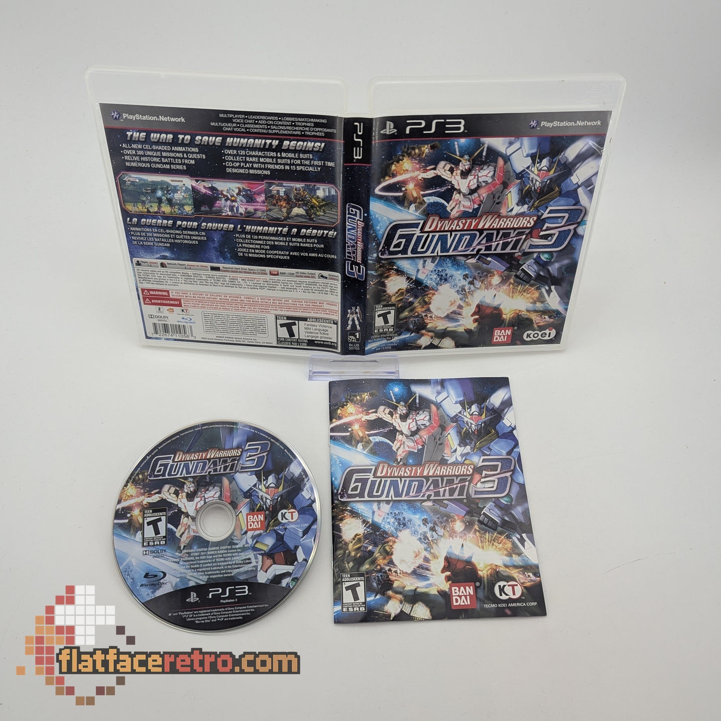 Dynasty Warriors: Gundam 3 - Sony PlayStation 3 - Complete