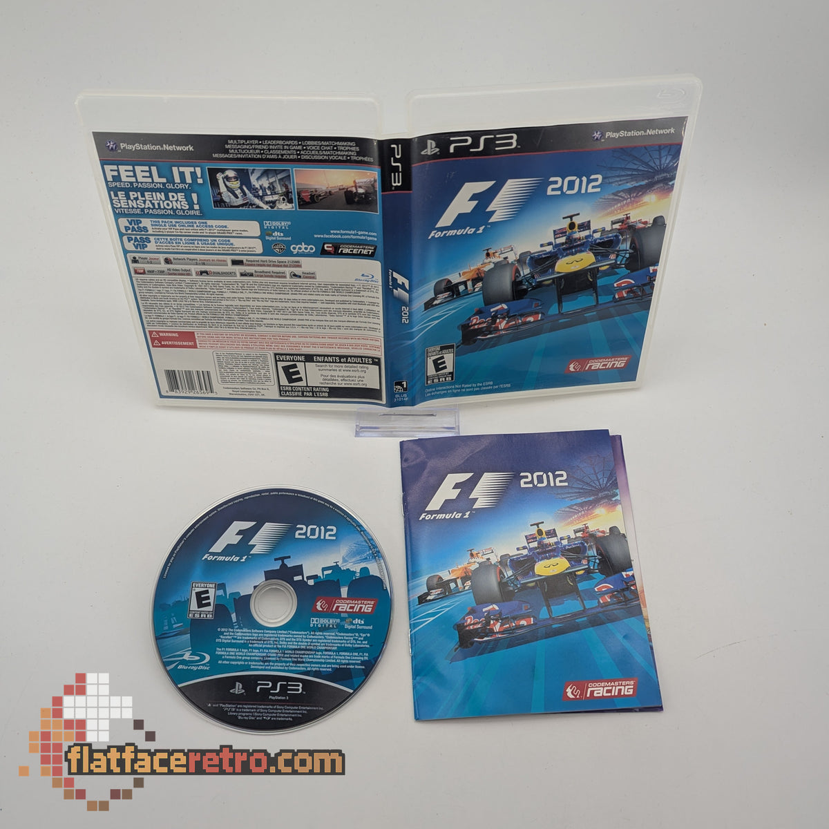 F1 2012 - Sony PlayStation 3 - Complete