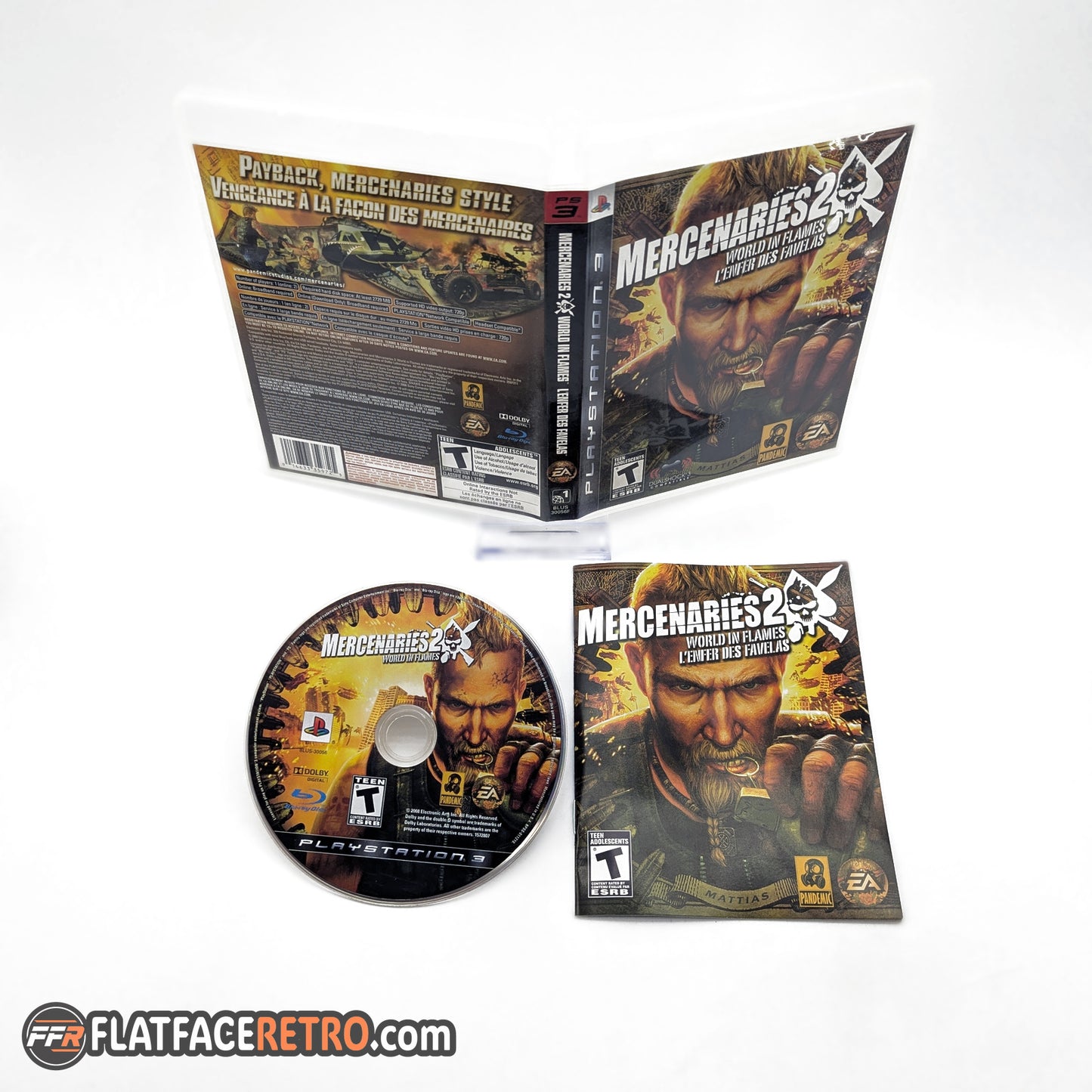 Mercenaries 2 World in Flames - Sony PlayStation 3 - Complete