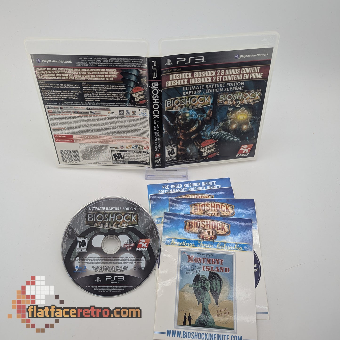 Bioshock Ultimate Rapture Edition - Sony PlayStation 3 - Complete