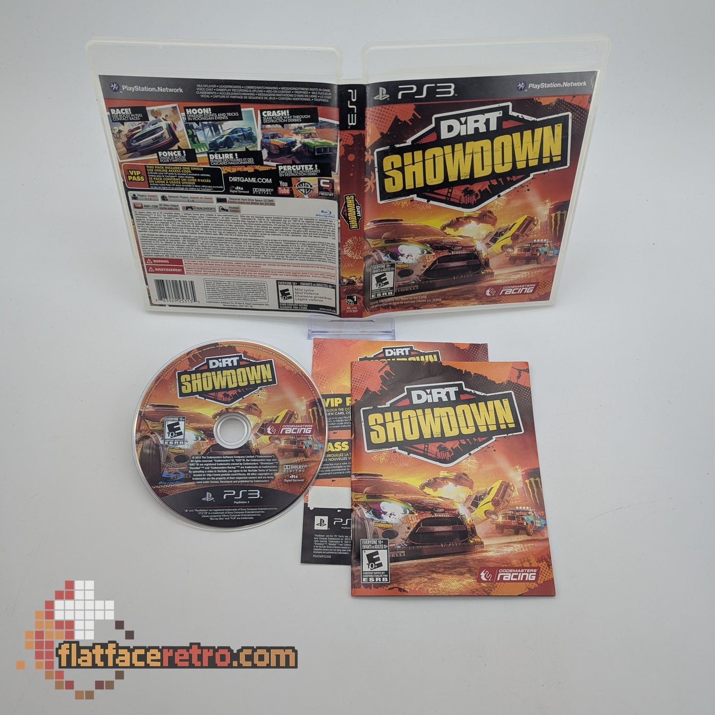 Dirt Showdown - Sony PlayStation 3 - Complete