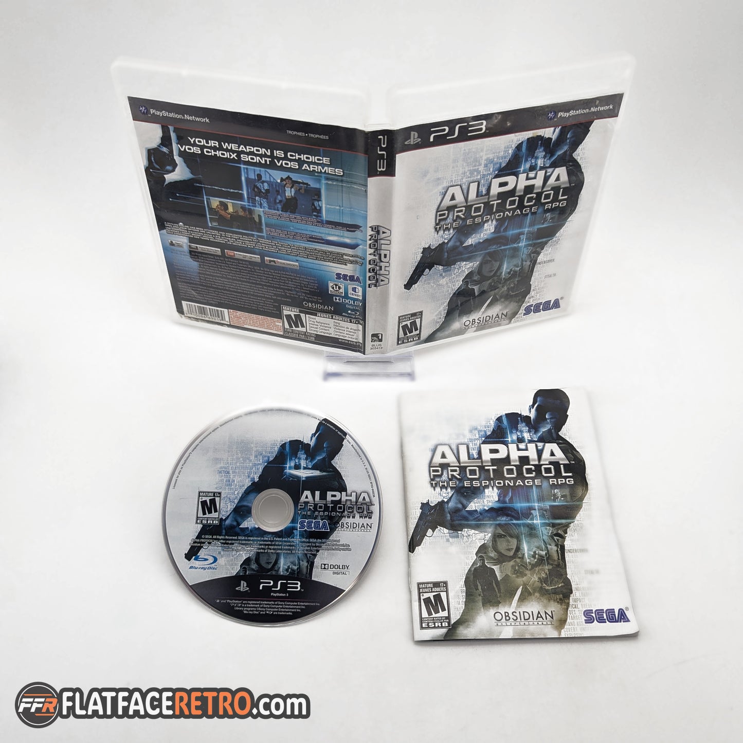 Alpha Protocol - Sony PlayStation 3 - Complete
