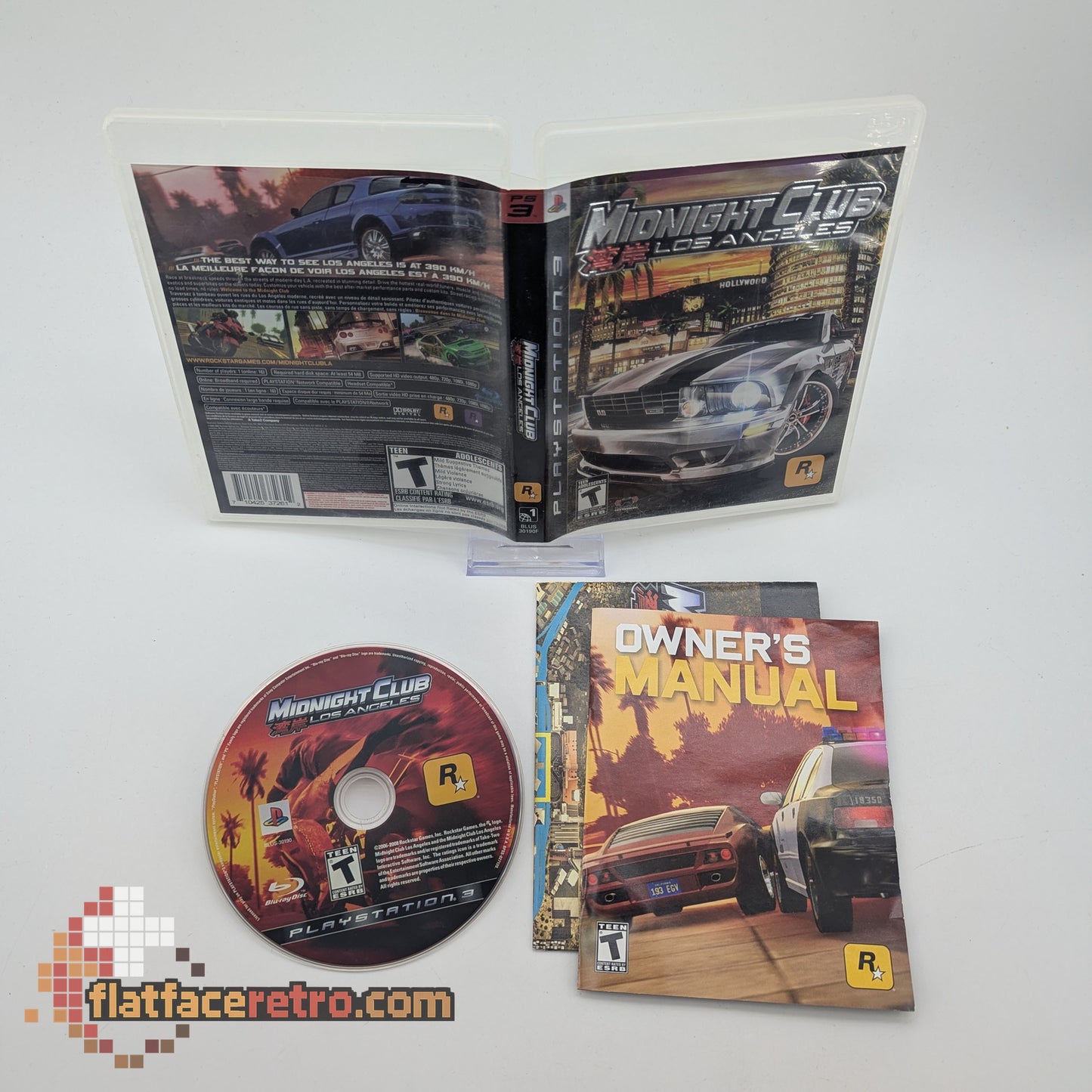 Midnight Club Los Angeles - Sony PlayStation 3 - Complete