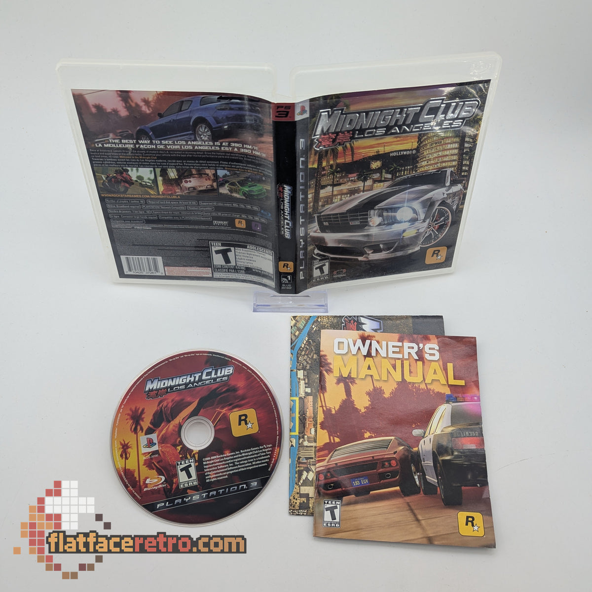 Midnight Club Los Angeles - Sony PlayStation 3 - Complete