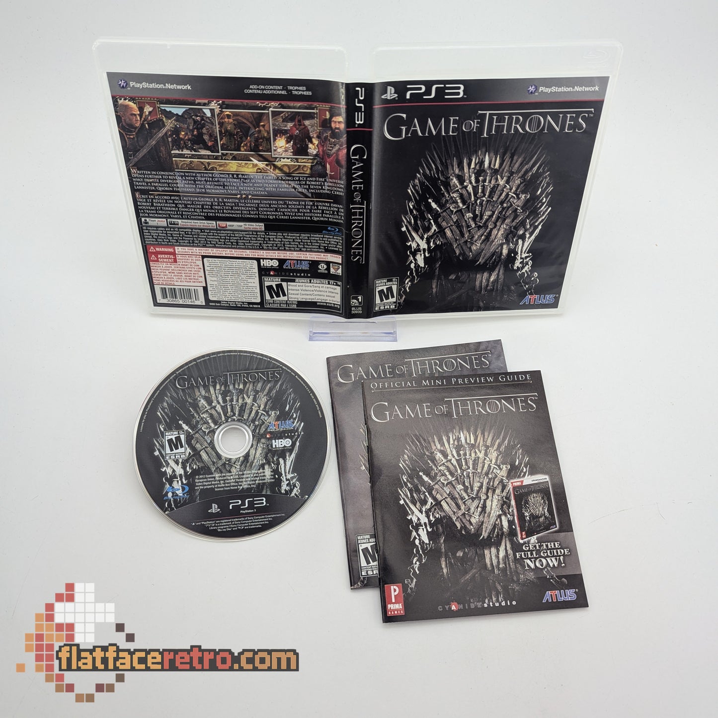 Game of Thrones - Sony PlayStation 3 - Complete