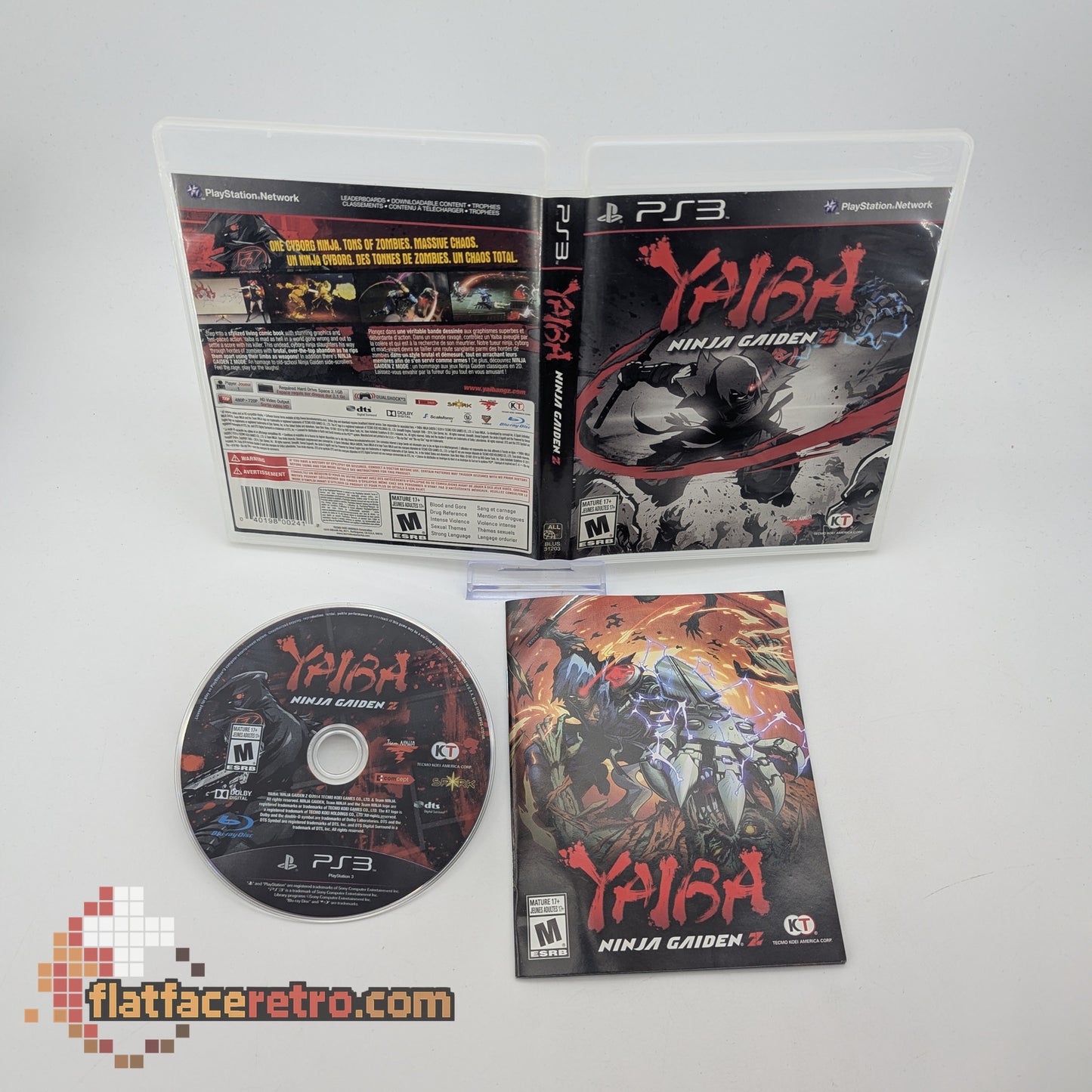 Yaiba: Ninja Gaiden Z - Sony PlayStation 3 - Complete