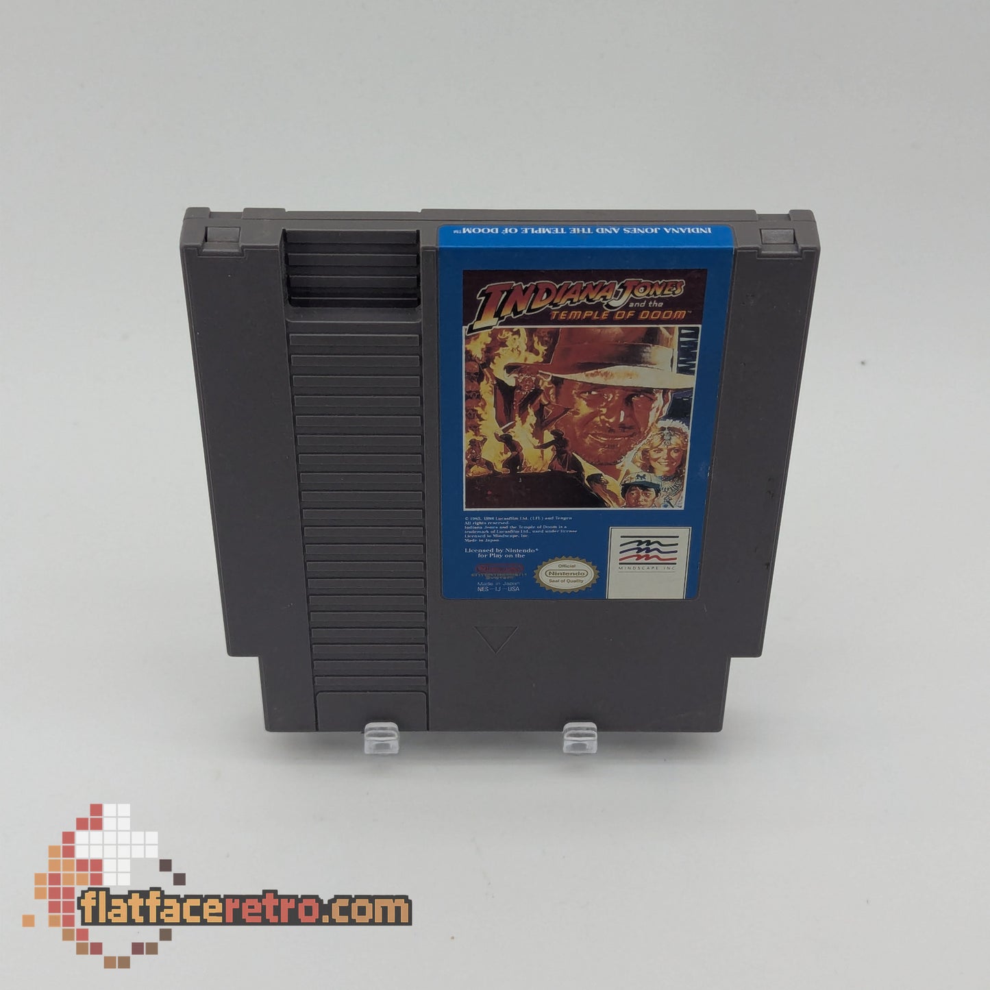 Indiana Jones and the Temple of Doom - Nintendo NES - Game Only