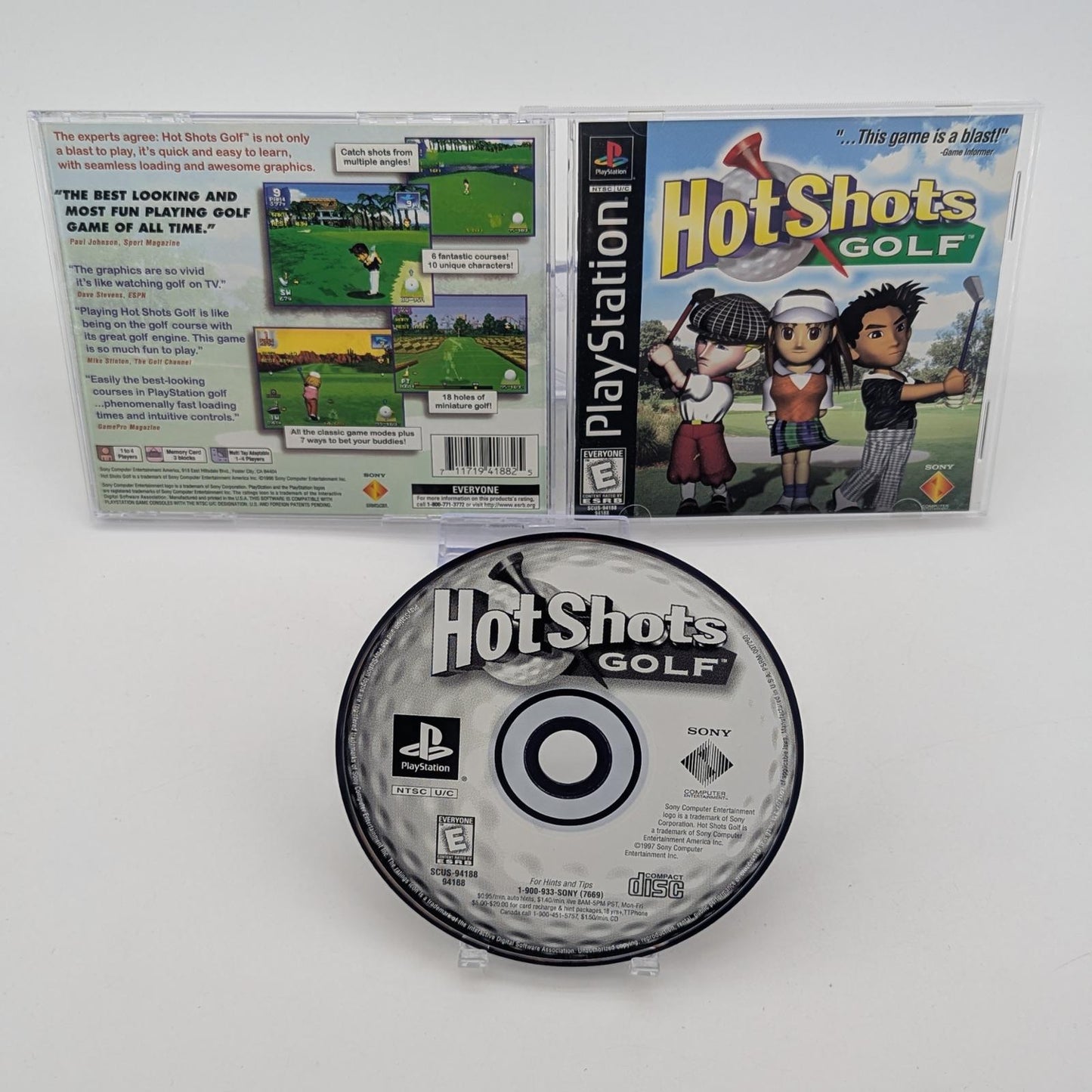 Hot Shots Golf - Sony PlayStation 1 - Complete