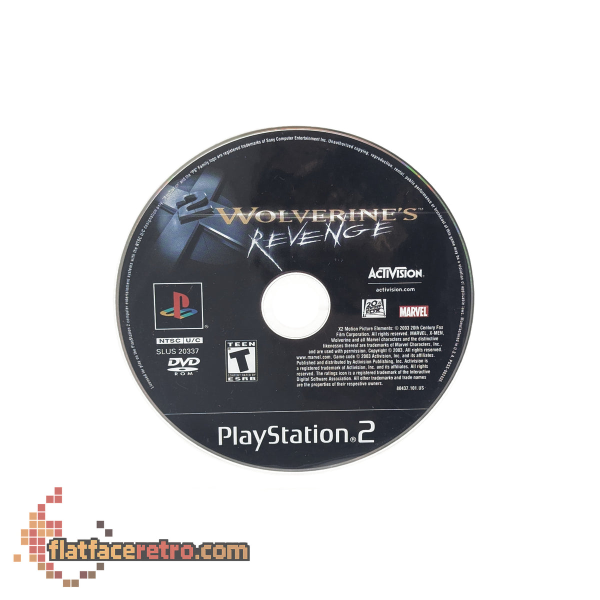 X2 Wolverines Revenge - Sony PlayStation 2 - Game Only