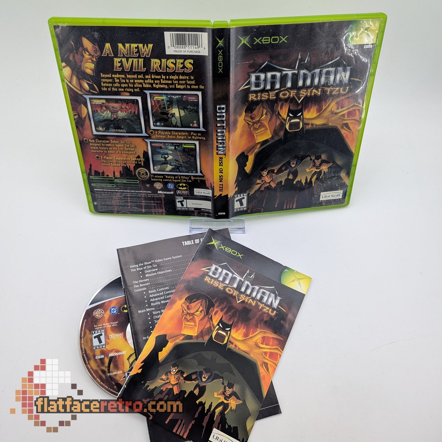 Batman Rise of Sin Tzu - Microsoft Xbox - Complete