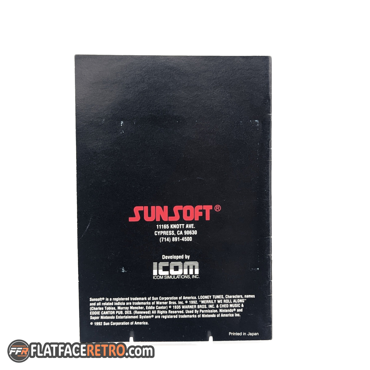 Road Runner's Death Valley Rally - Nintendo SNES - Manual Only