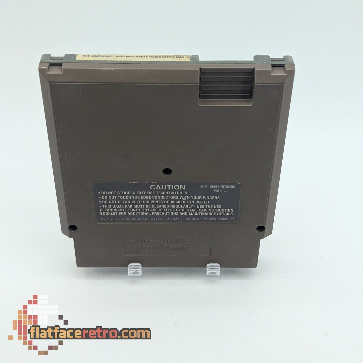 Simpsons Bartman Meets Radioactive Man - Nintendo NES - Game Only