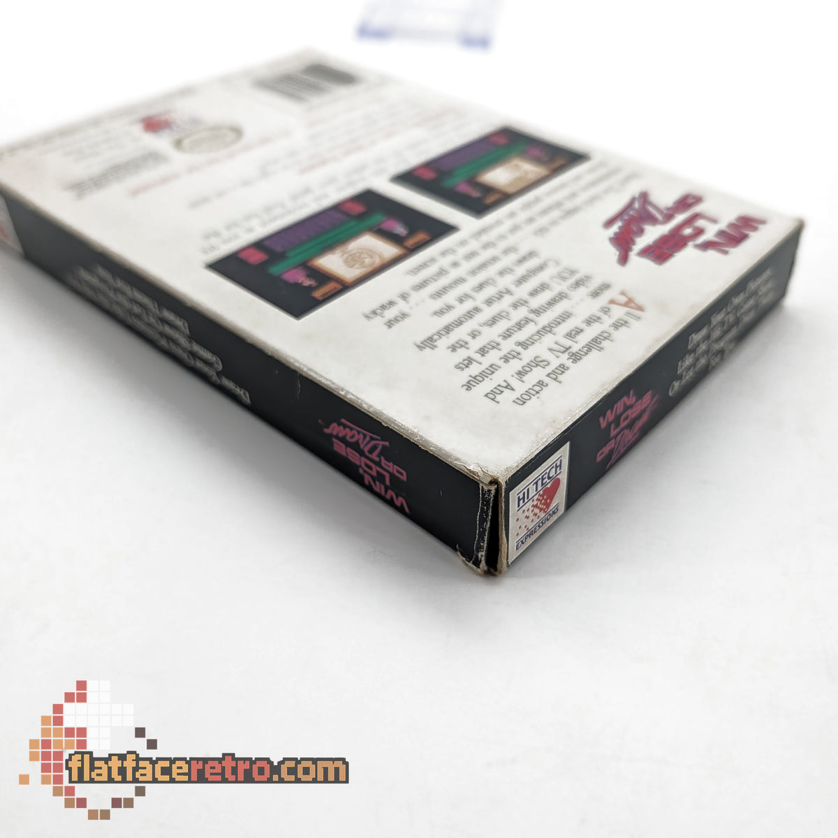 Win Lose or Draw - Nintendo NES - Game and Cardboard Box Only