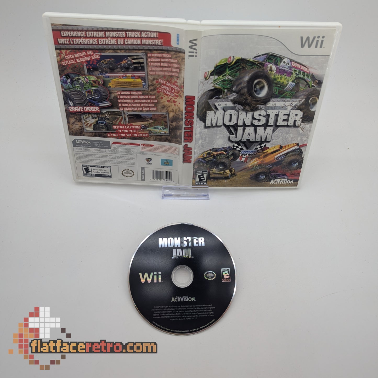 Monster Jam - Nintendo Wii - Game and Box Only