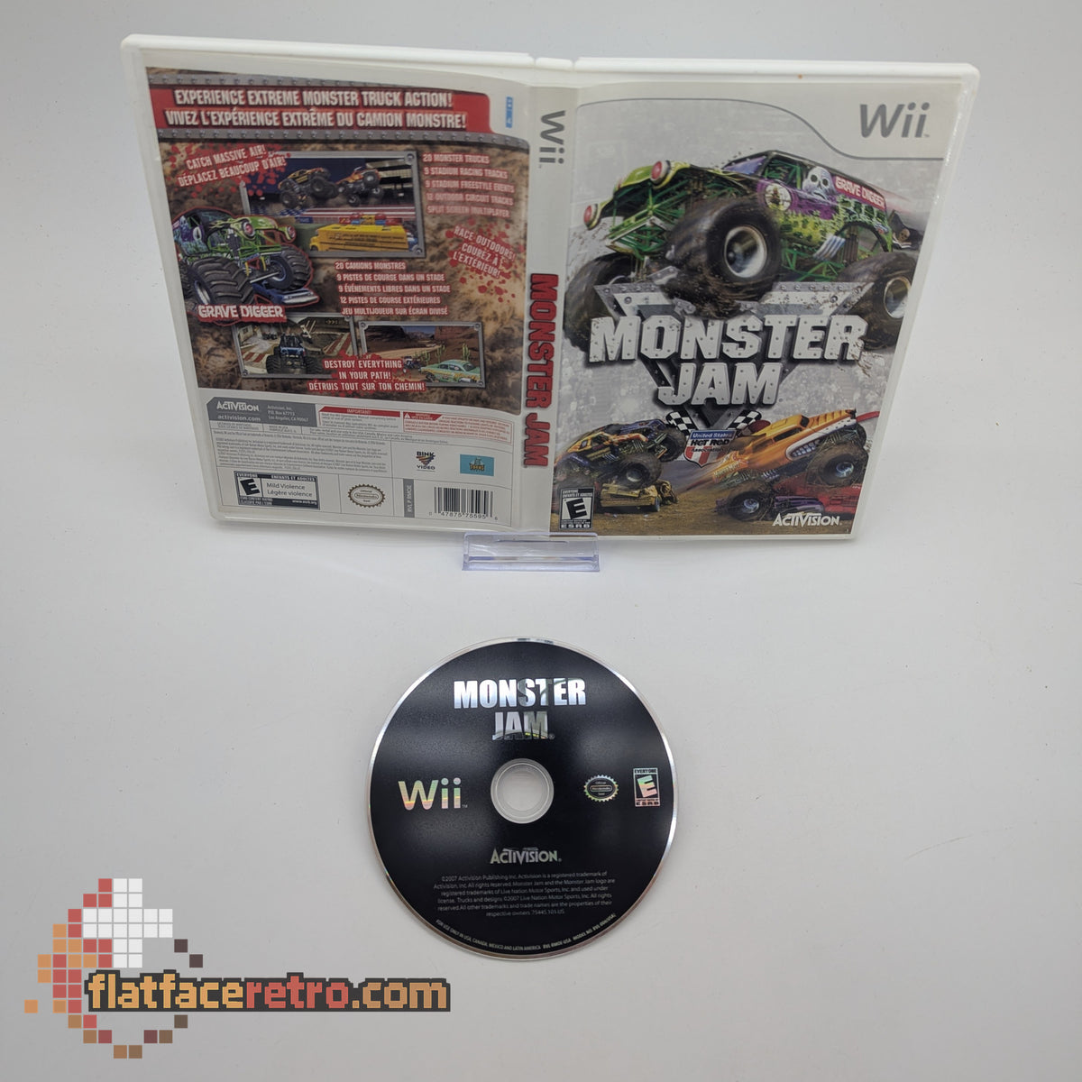 Monster Jam - Nintendo Wii - Game and Case Insert Only