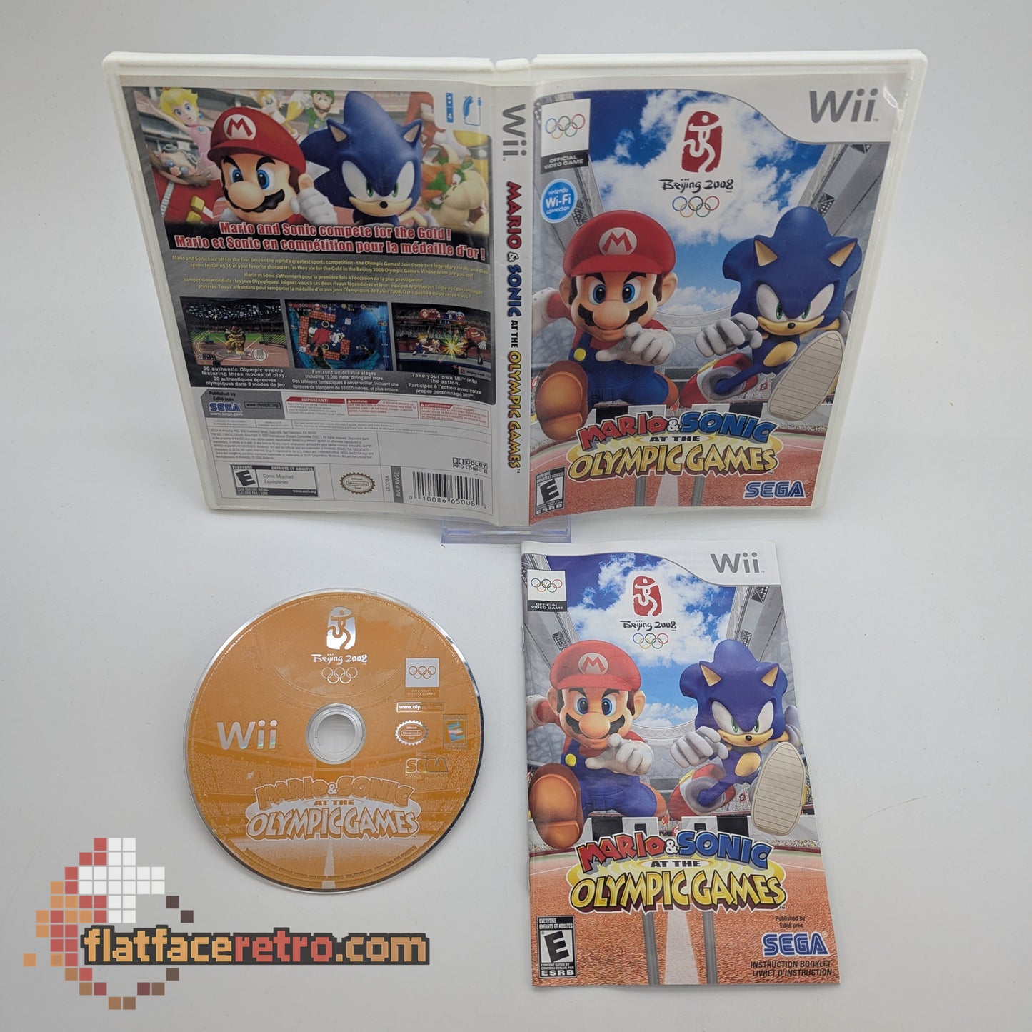 Mario and Sonic Olympic Games - Nintendo Wii - Complete
