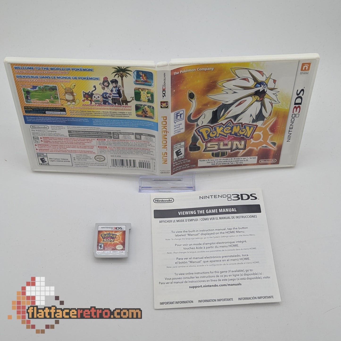 Pokemon Sun - Nintendo 3DS - Complete