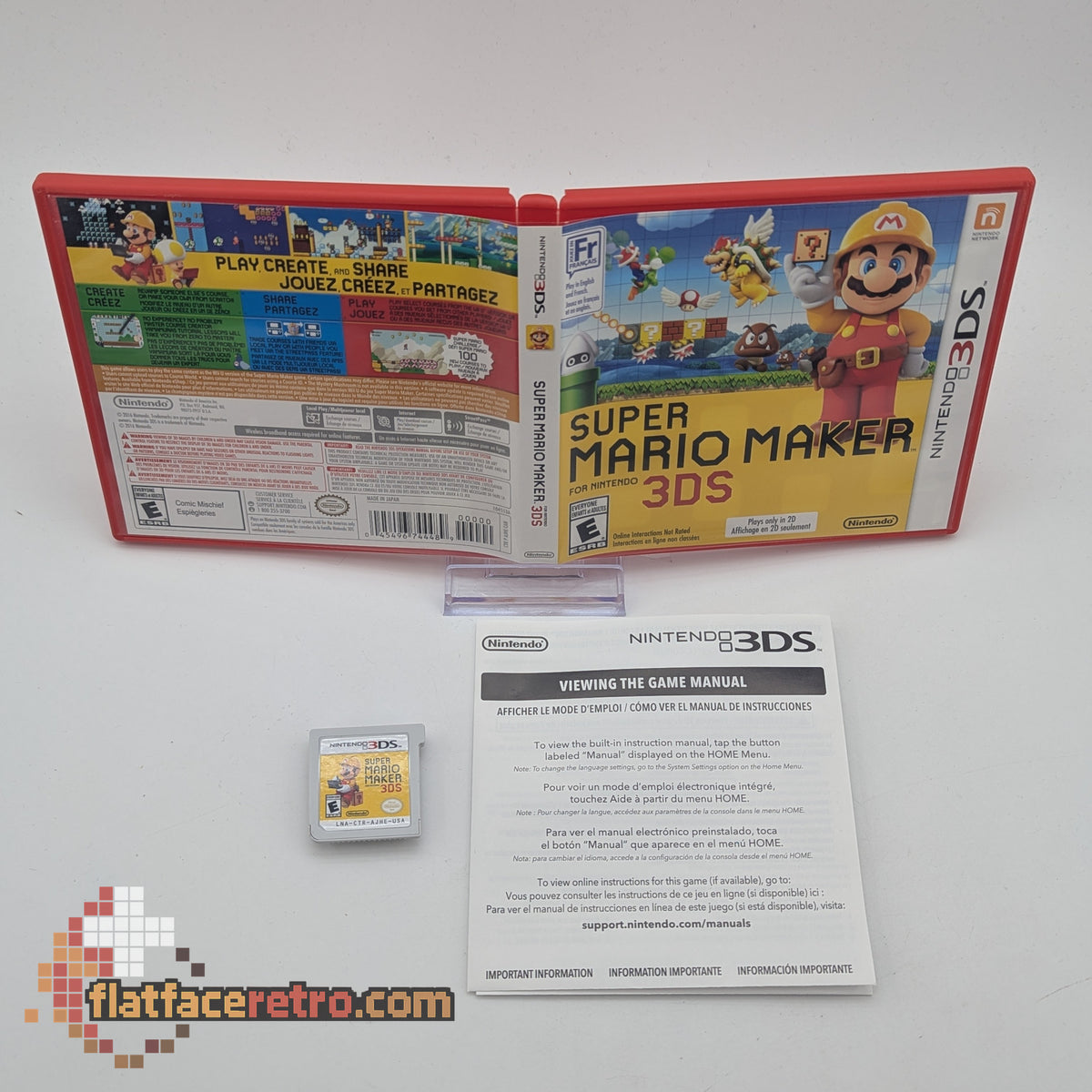 Super Mario Maker 3DS - Nintendo 3DS - Complete
