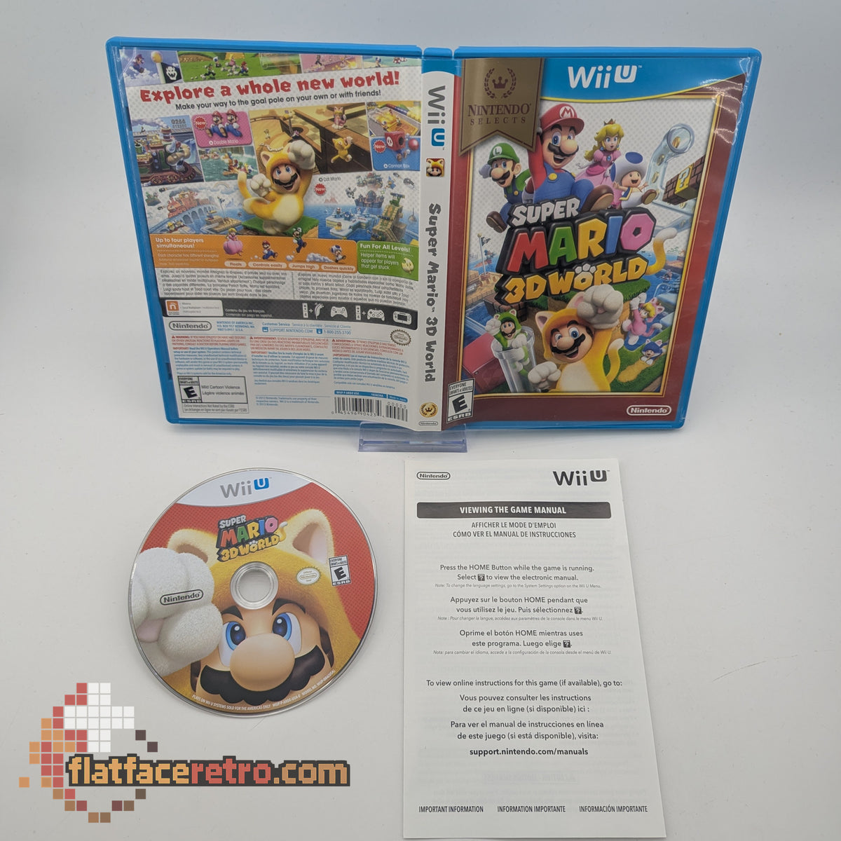 Super Mario 3D World - Nintendo Wii U - Complete
