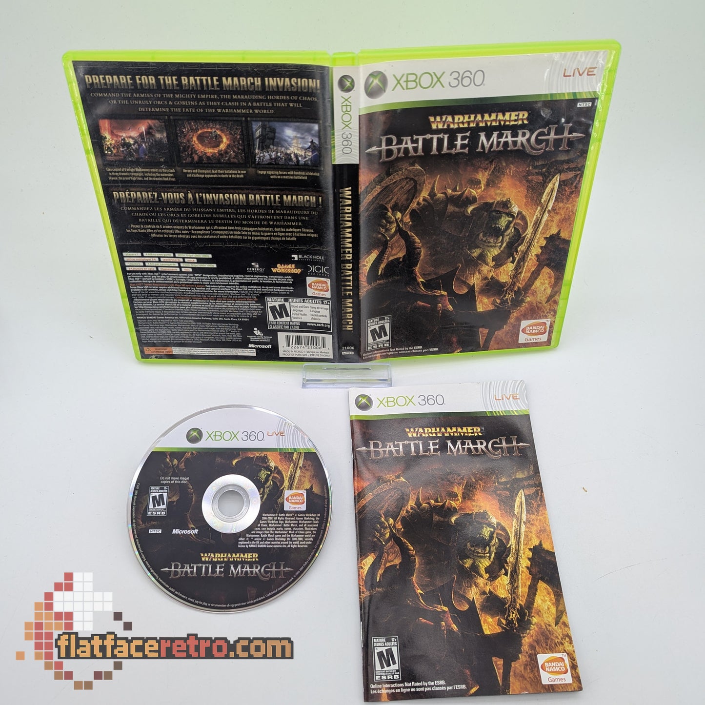 Warhammer Battle March - Microsoft Xbox 360 - Complete