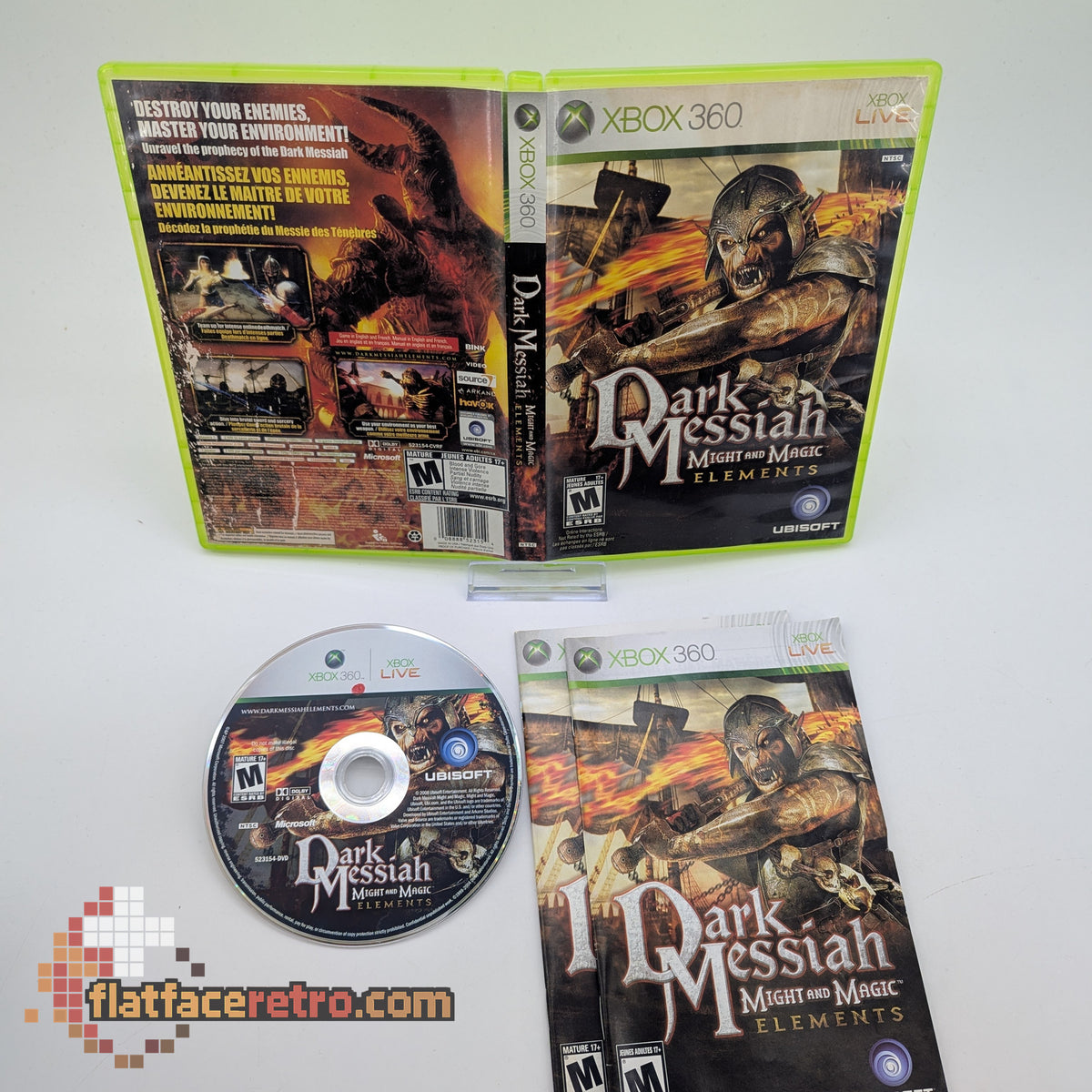 Dark Messiah: Might and Magic Elements - Microsoft Xbox 360 - Complete