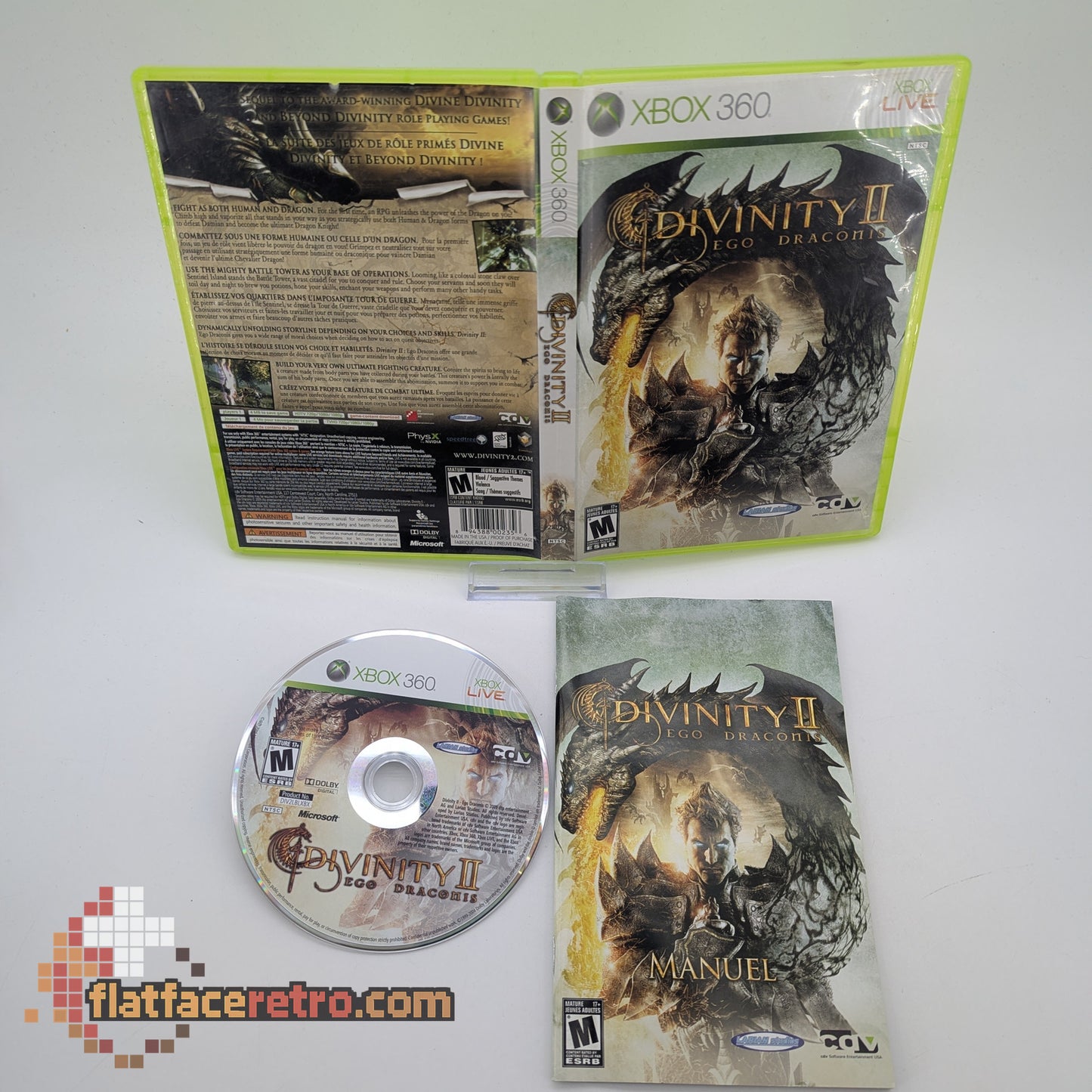 Divinity II: Ego Draconis - Microsoft Xbox 360 - Complete