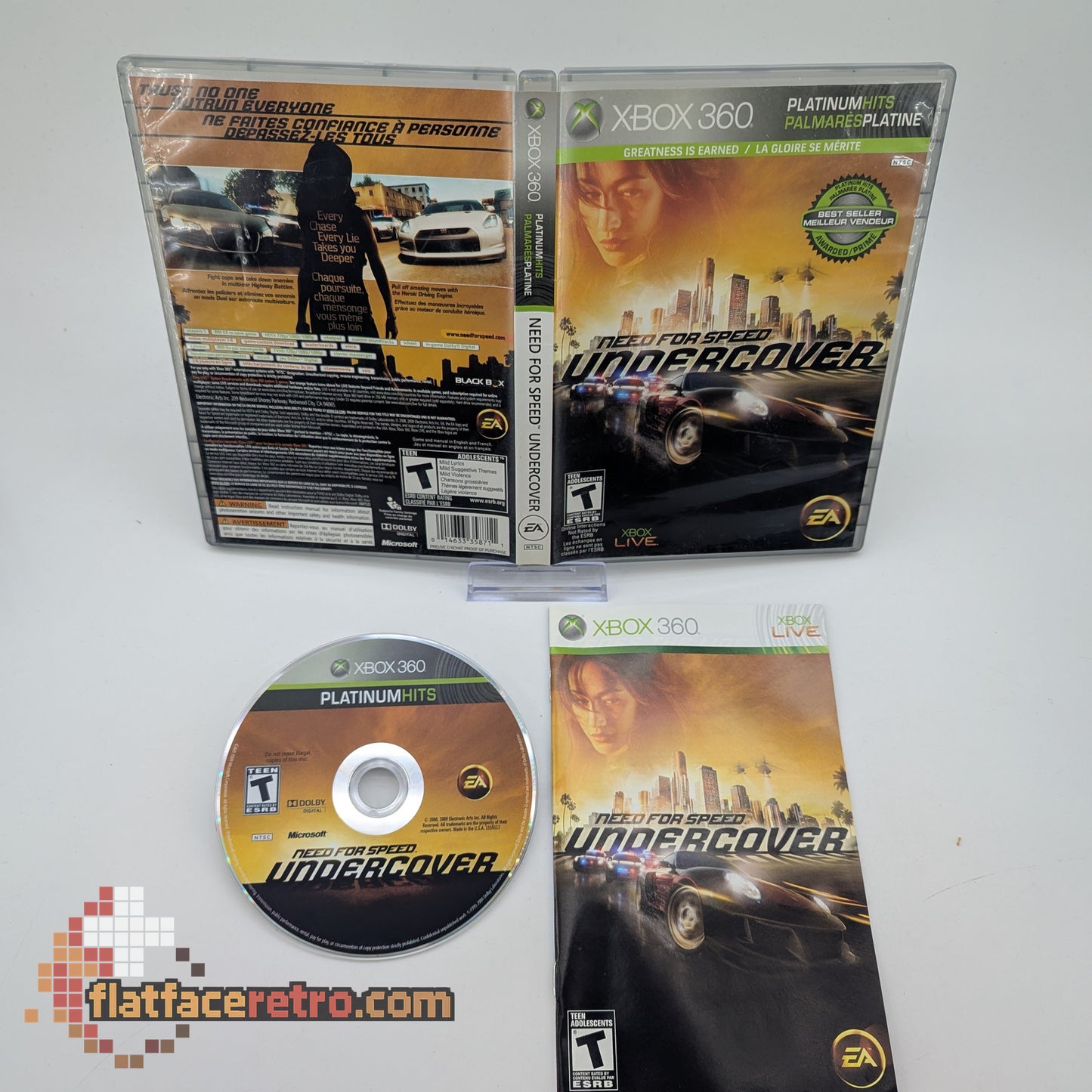 Need for Speed Undercover - Microsoft Xbox 360 - Complete