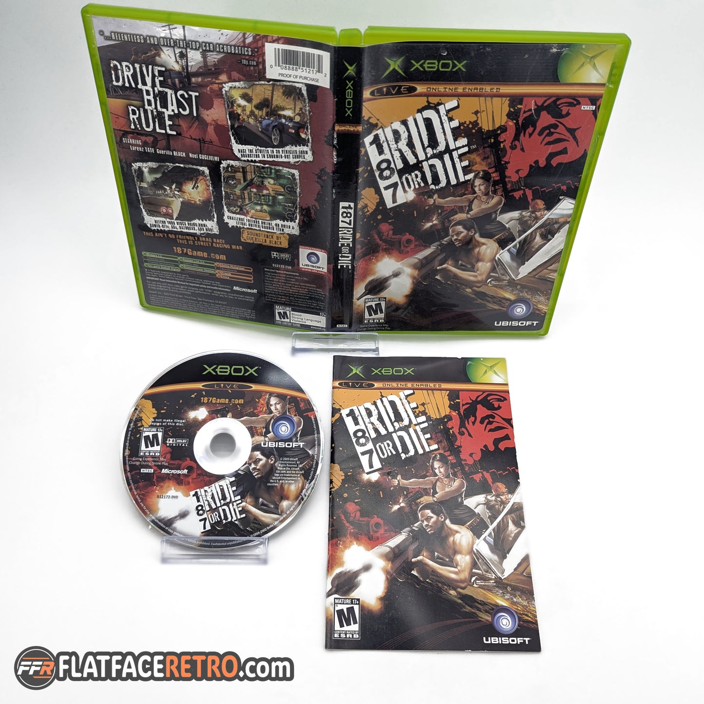 187 Ride or Die - Microsoft Xbox - Complete