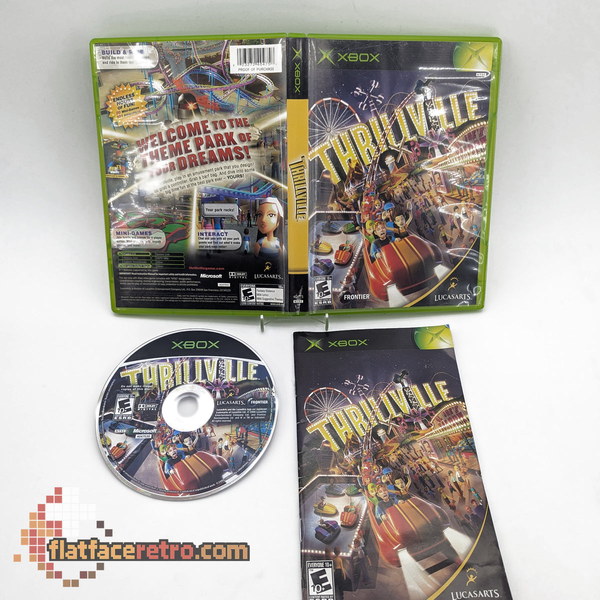 Thrillville - Microsoft Xbox - Complete
